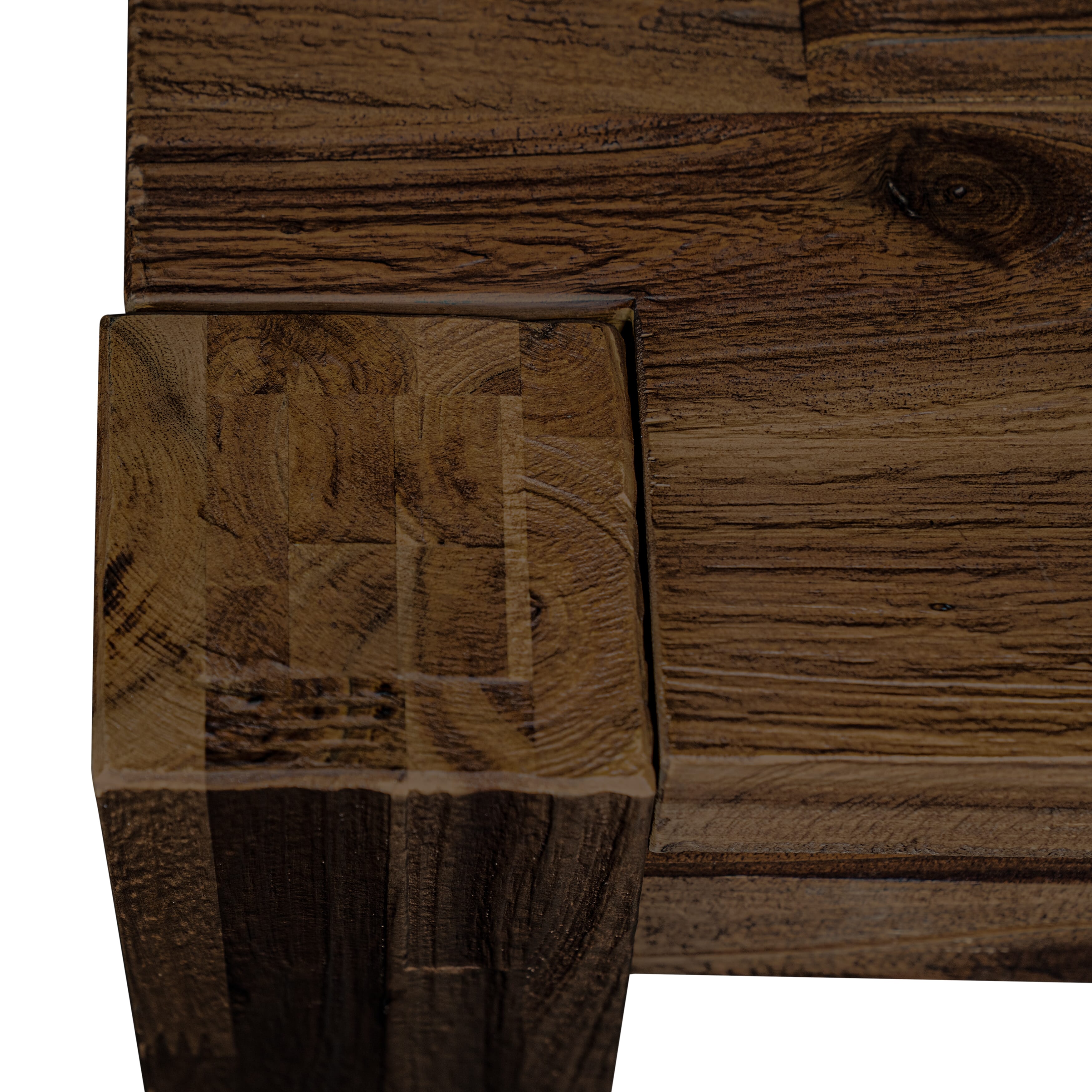 East West Furniture CNDA5-07-T24 5 Piece Kitchen Table Set Consists of a Rectangle Rustic Wood Dining Table and 4 Padded Chairs, 36x60 Inch, Distressed Jacobean