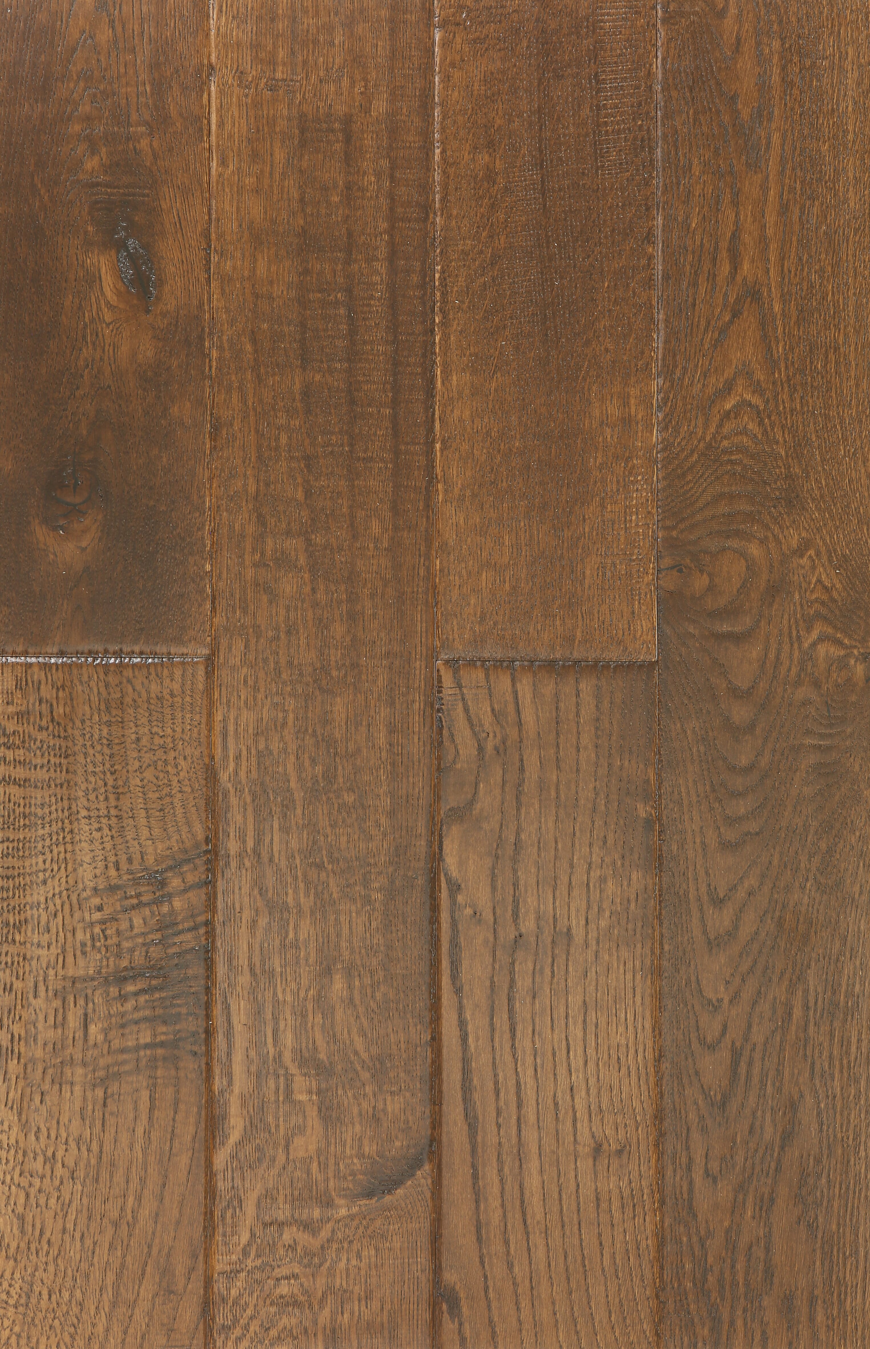 Sango Premier European Oak Autumn Brown 1/2" x 5" x Random Length Handscraped Engineered Hardwood Flooring( 26.24 sqft/box)
