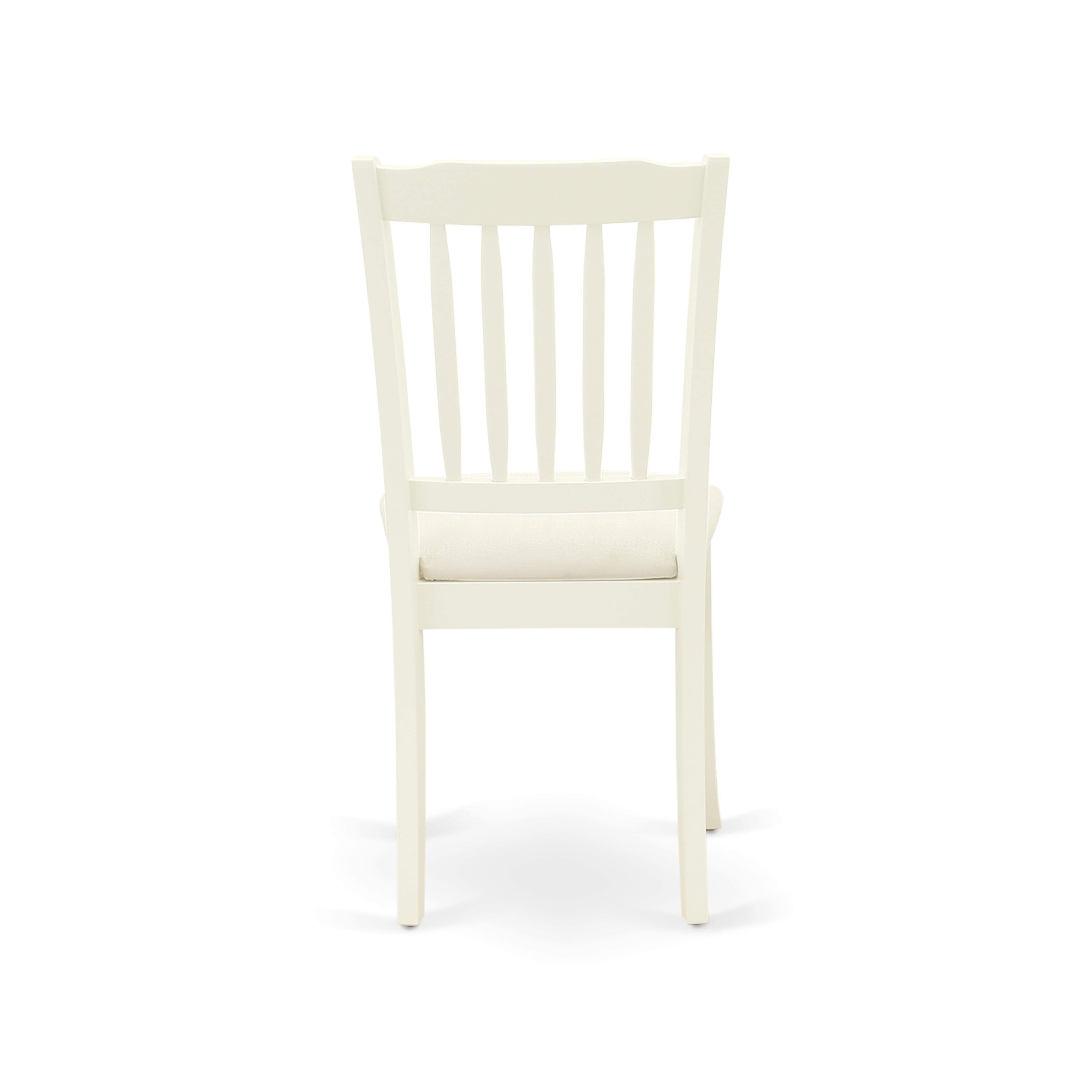 Juego de comedor de 3 piezas East West Furniture NDDA3-LWH-C para espacios pequeños. Incluye una mesa de comedor rectangular con alas abatibles y dos sillas de comedor tapizadas en tela de lino.