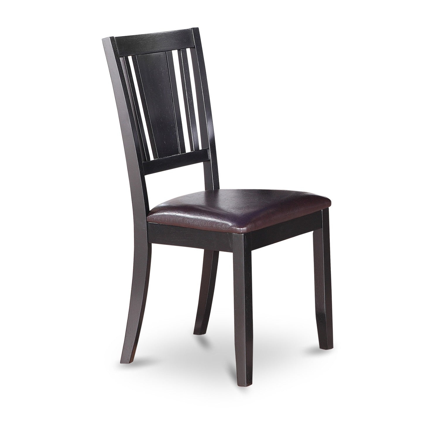 DLDU3-BLK-LC 3 Pc Kitchen Table set for 2-Dinette Table and 2 Kitchen Chairs