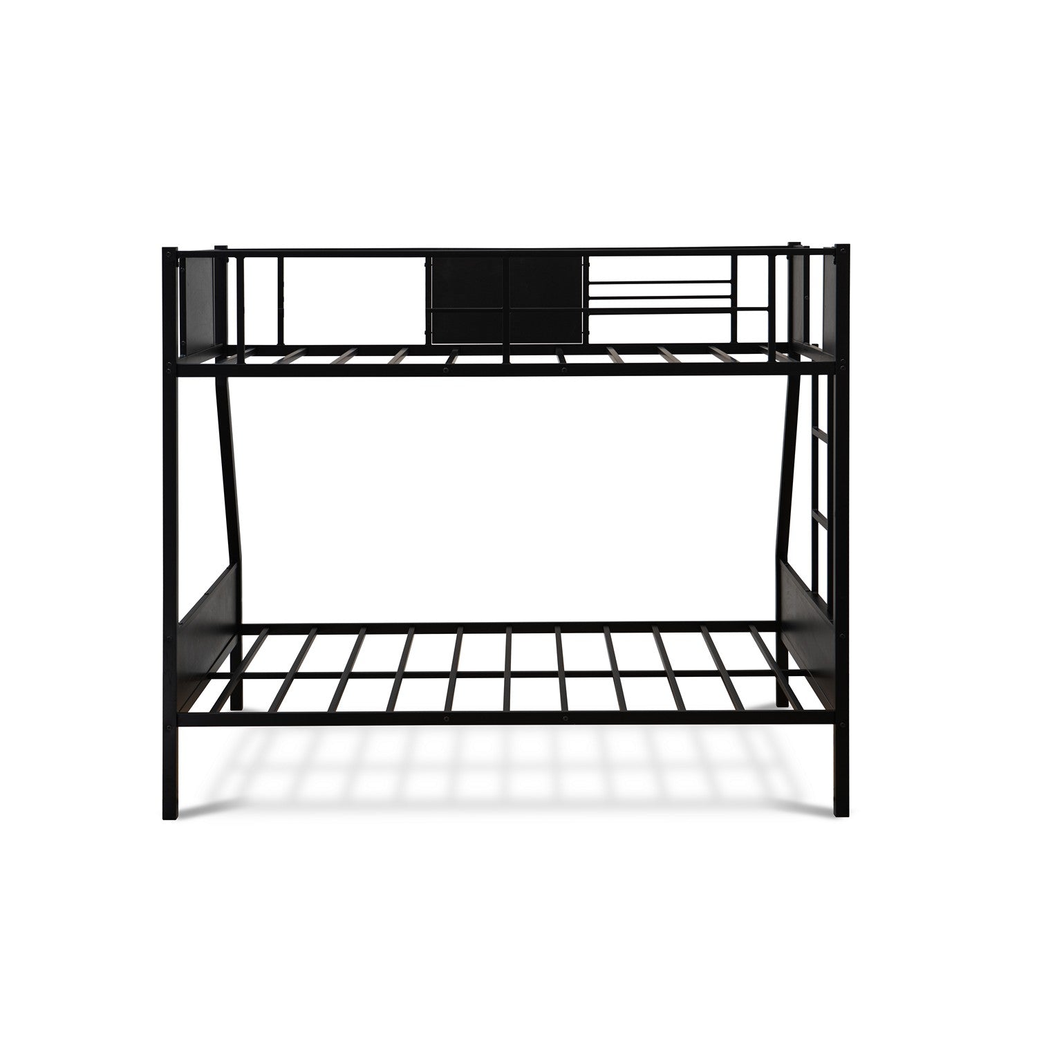 Jackson Full Twin Bunk Bed in powder coating White color
