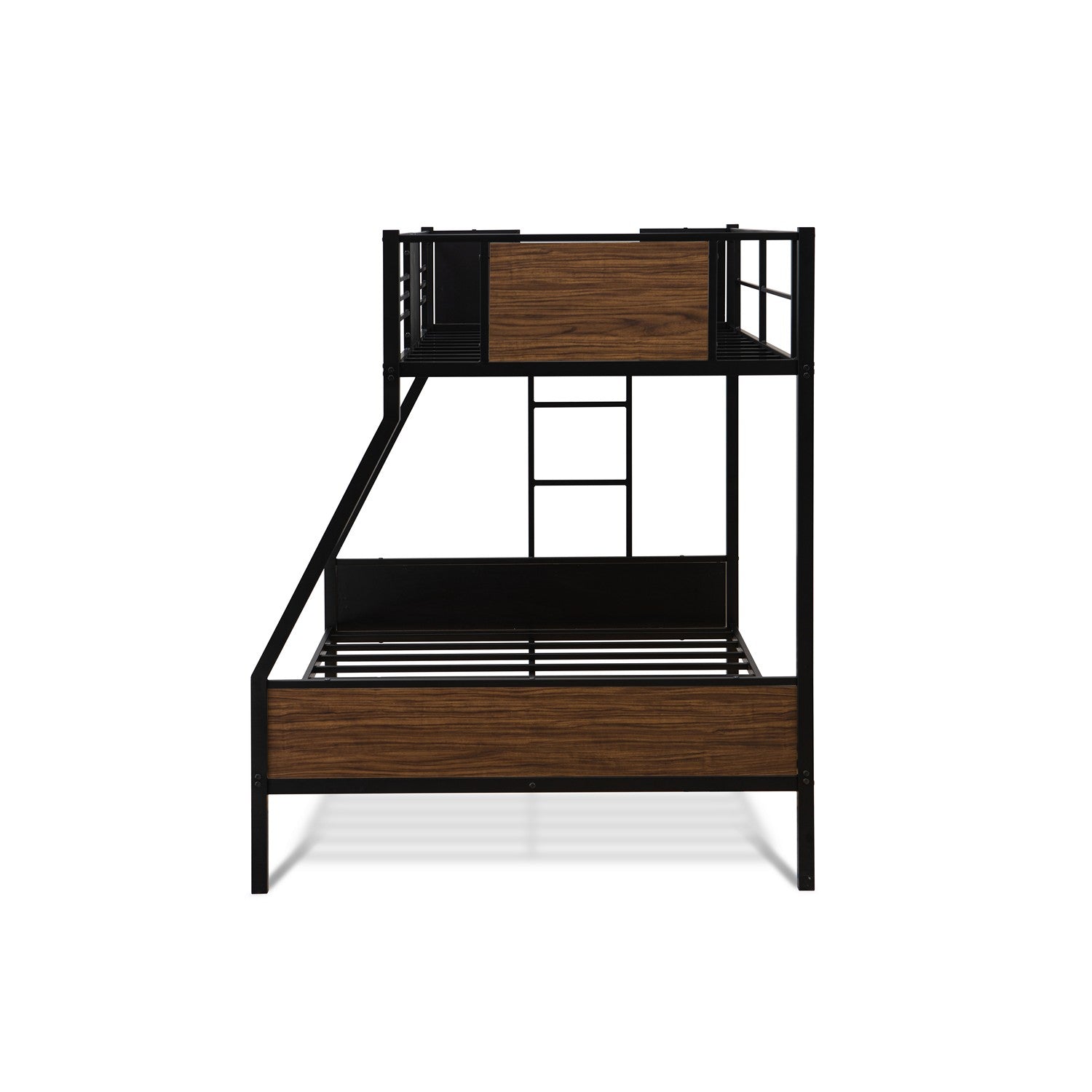 Jackson Full Twin Bunk Bed in powder coating White color