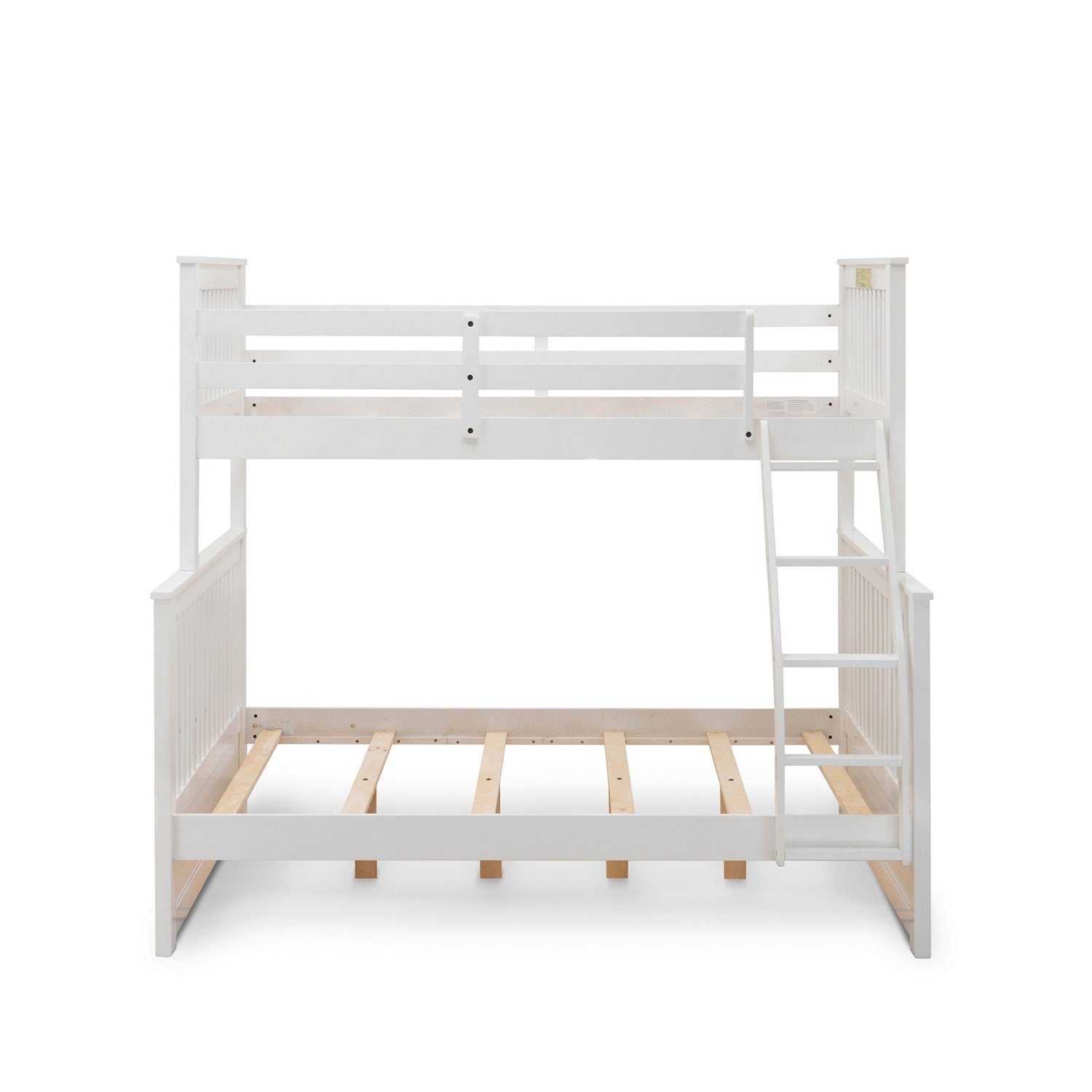 Litera individual y matrimonial Odessa de East West Furniture en acabado blanco
