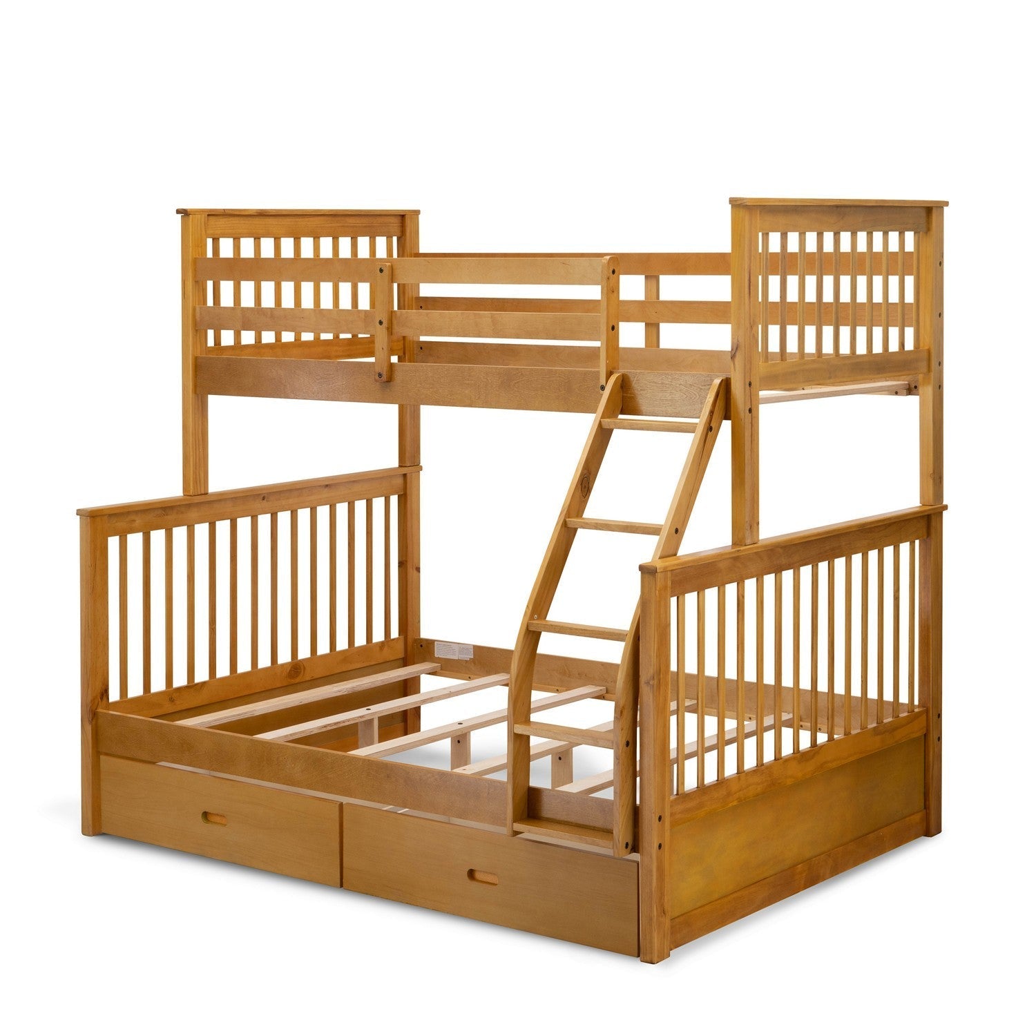 East West Furniture ODB-09-WA Hermosa cama individual para niños (dos camas separadas)