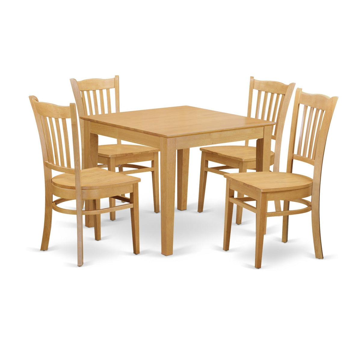 Square oak dining hotsell table for 4