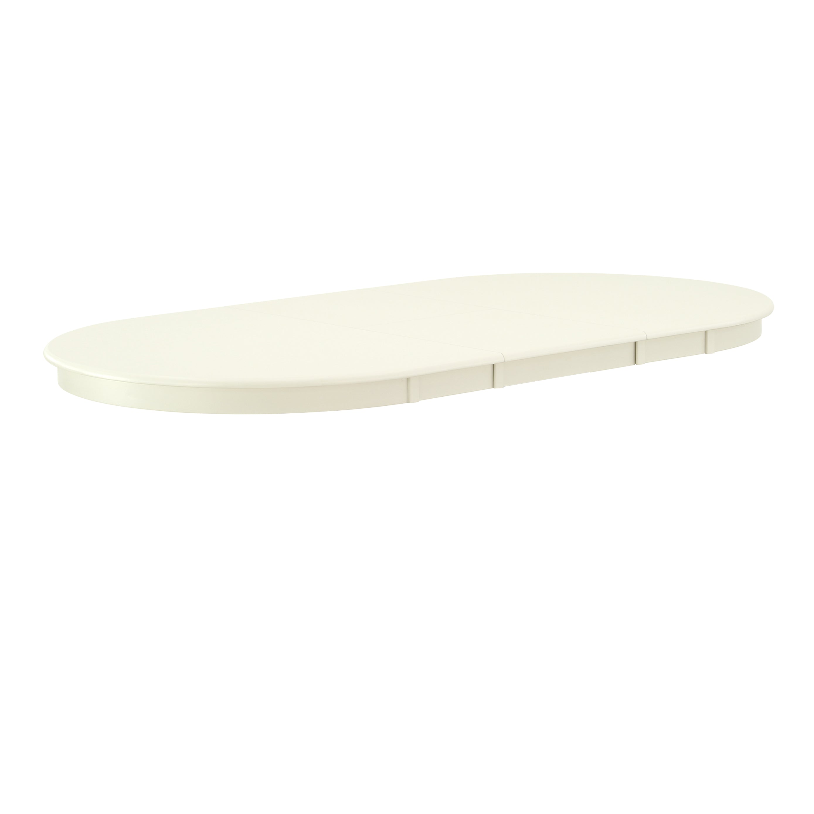 East-West Furniture VASI7-LWH-15 - A dining room table set of 6 wonderful dining room chairs with Linen Fabric Baby Blue color and a fantastic double pedestal 17" butterfly leaf oval dining room table with Linen White color