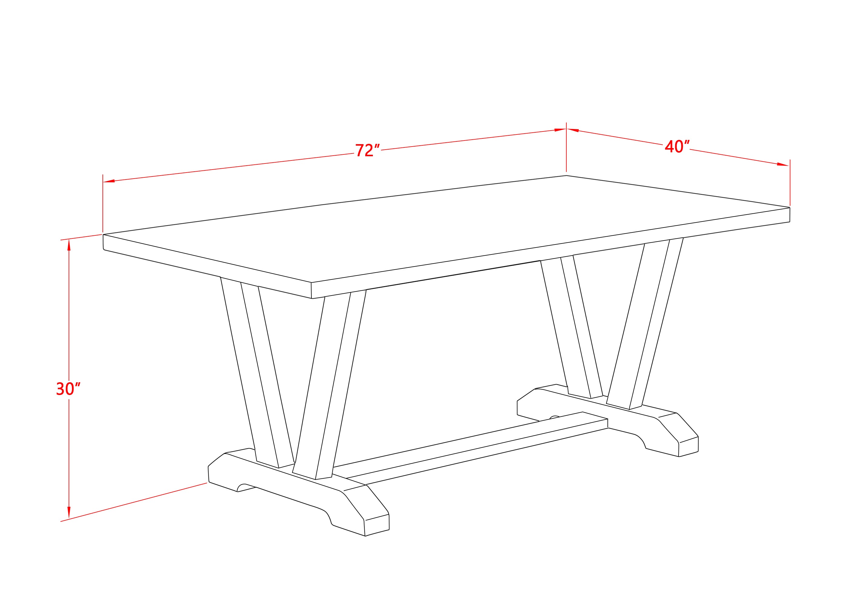 EAST WEST FURNITURE - V697AB106-9 - 9-Pc Dinette Room Set - 8 kitchen chairs and1 Modern Kitchen Table (Wire Brushed Black Finish)