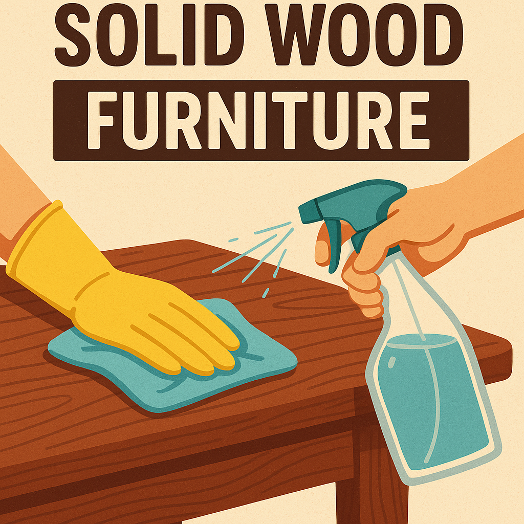 Cleaning Tips for Solid Wood Furniture