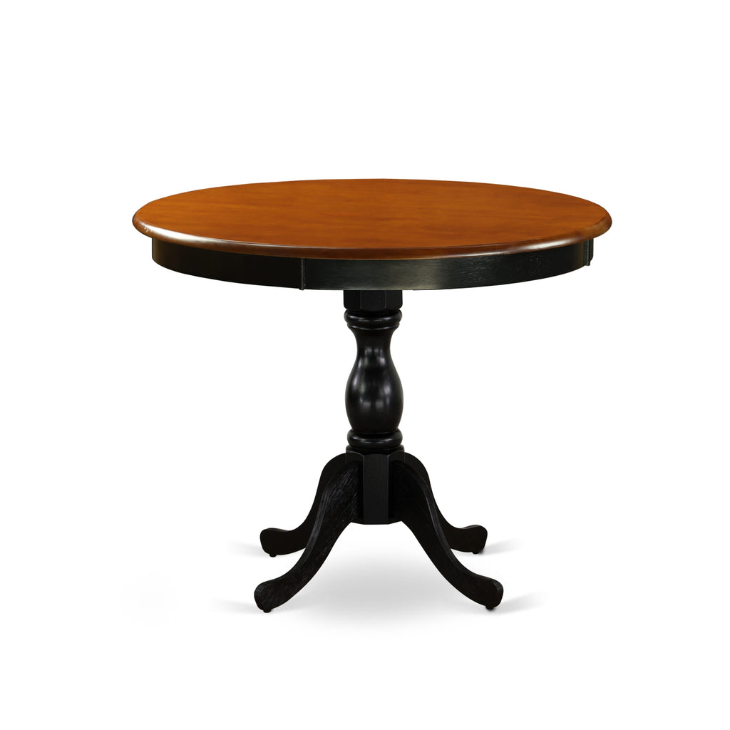 East West Furniture AMAB3-BCH-06 Antique Dining Table and 2 Dining Chairs