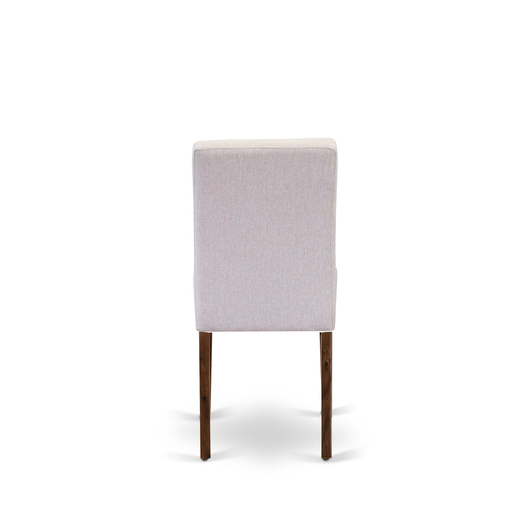 Luxe by East West Furniture X07AS-BC8-08 - Juego de comedor extensible de 10 piezas que incluye una mesa de cocina rectangular