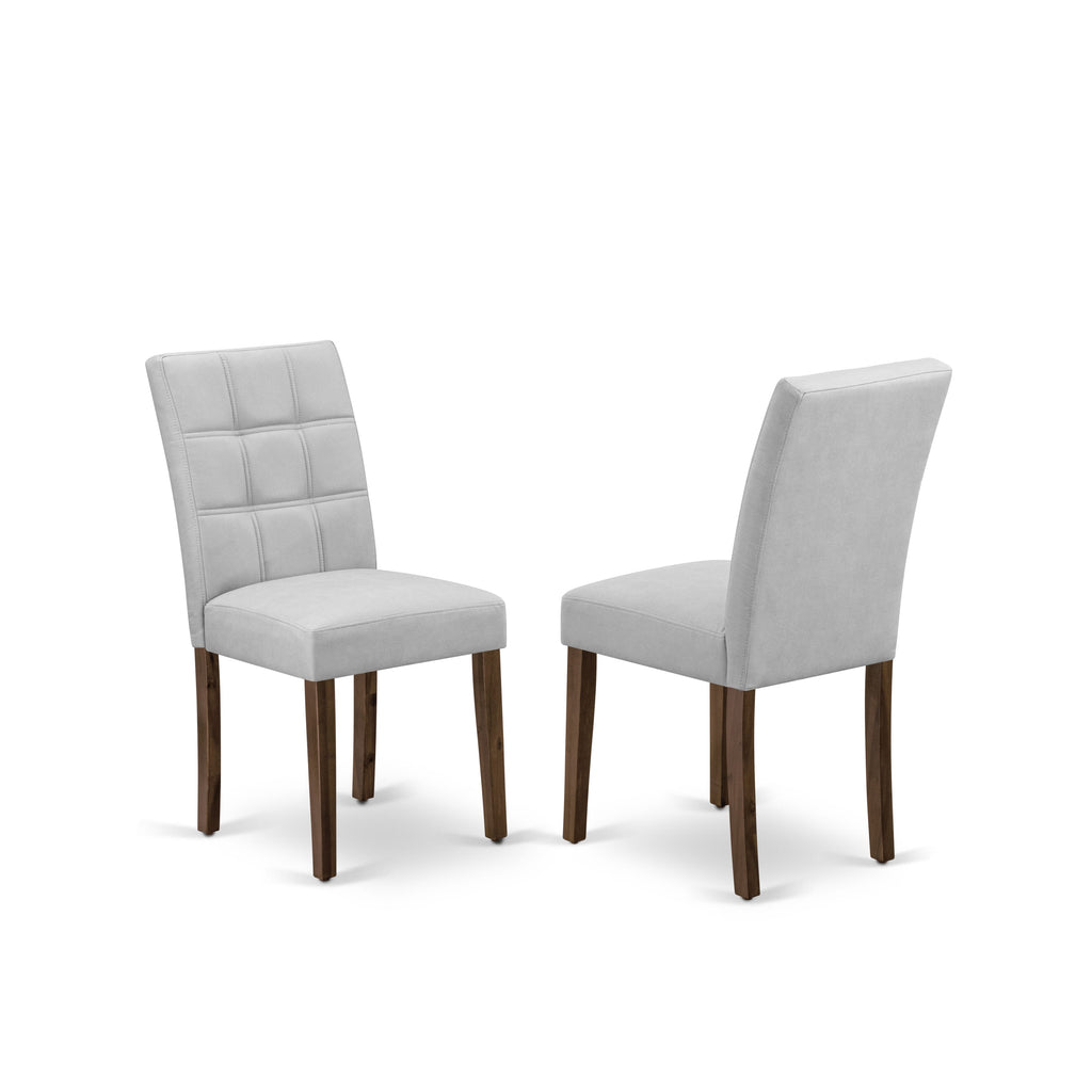 Luxe by East West Furniture X07AS-BC8-27 -10 Pieces Extendable Dining Set Includes a Rectangle Kitchen Table