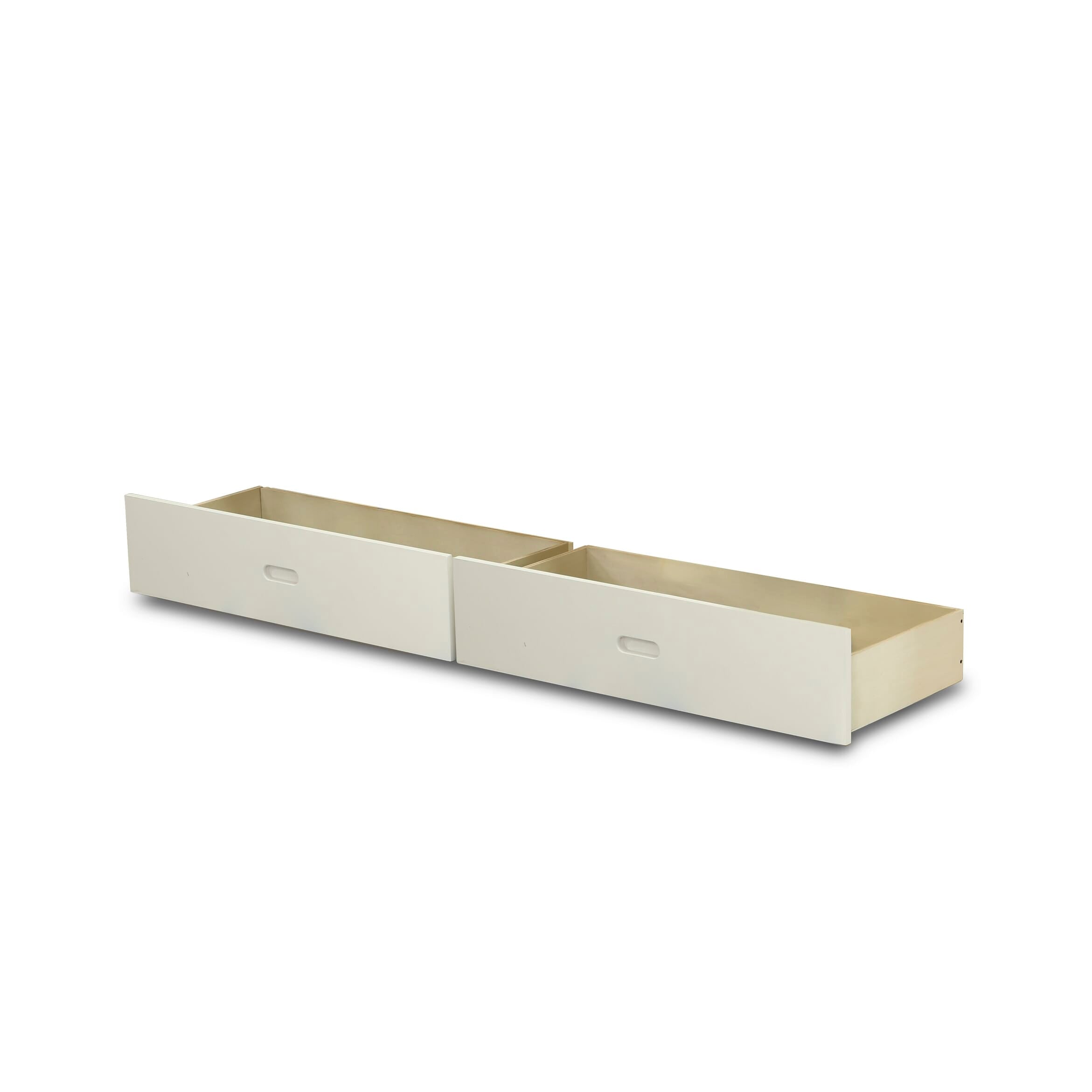 Albury Bunk Bed Under Drawer in White Finish