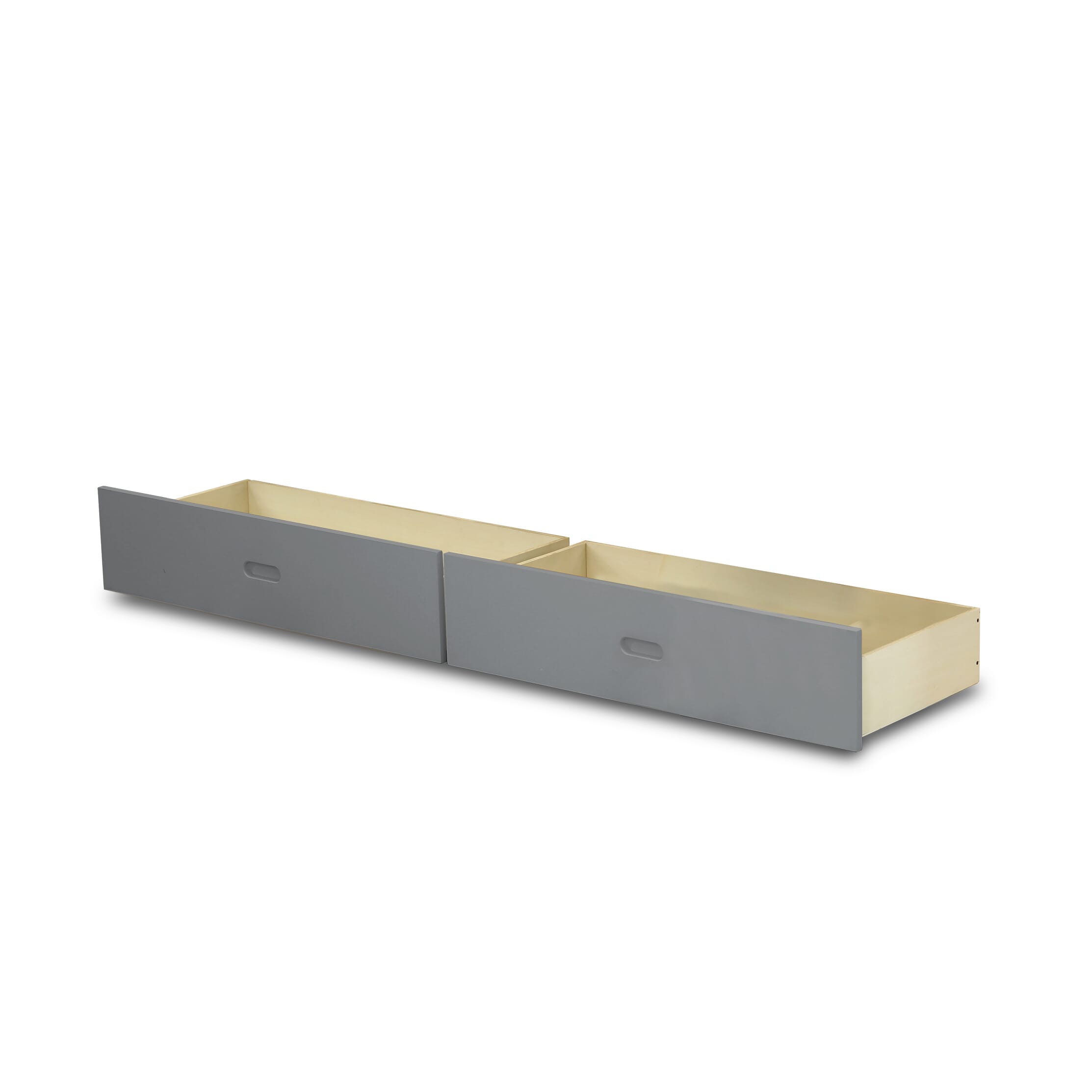 Albury Bunk Bed Under Drawer in Gray Finish
