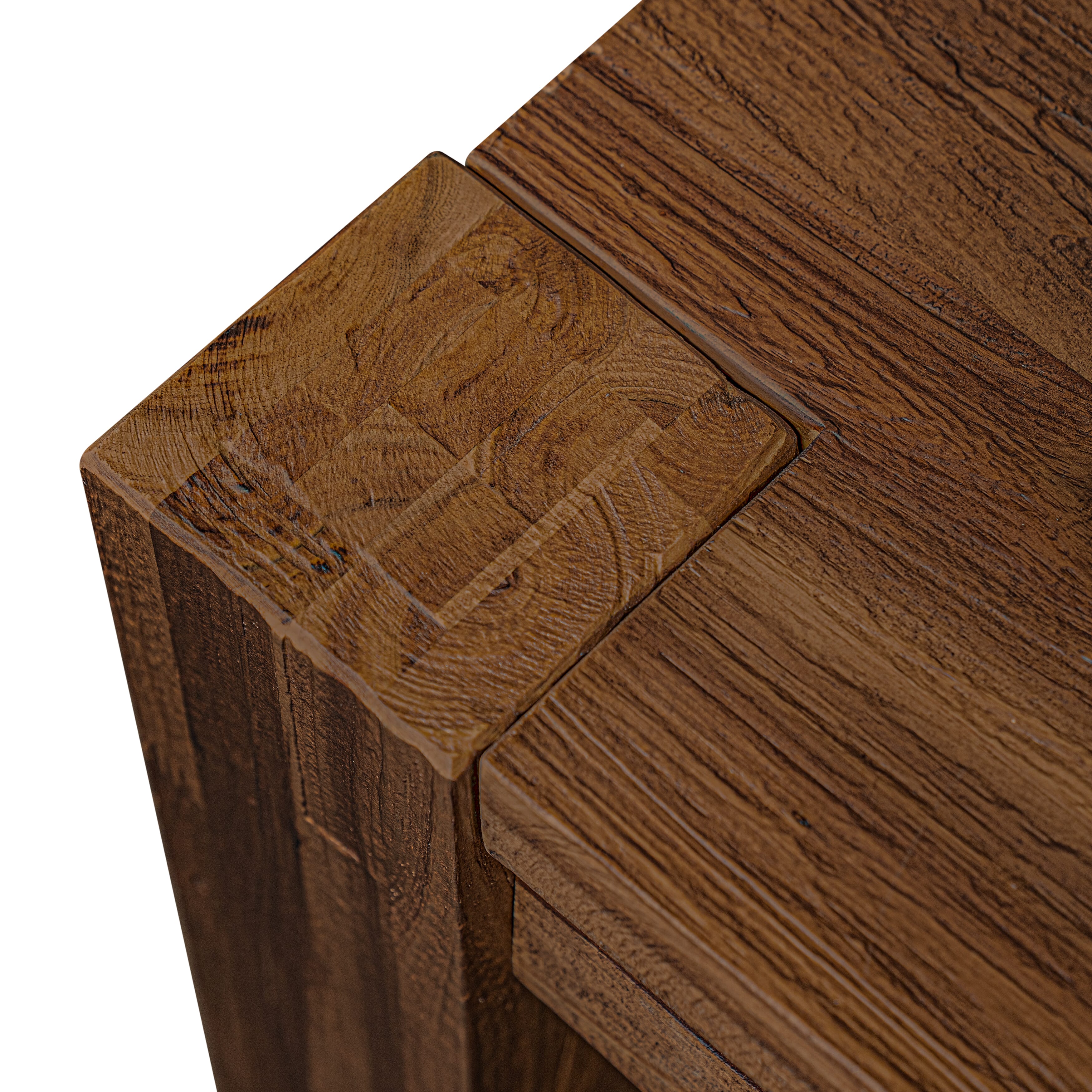 East West Furniture CNDA5-0N-T22 5 Piece Kitchen Set Consists of a Rectangle Rustic Wood Dining Table and 4 Upholstered Chairs, 36x60 Inch, Sandblasting Antique Walnut