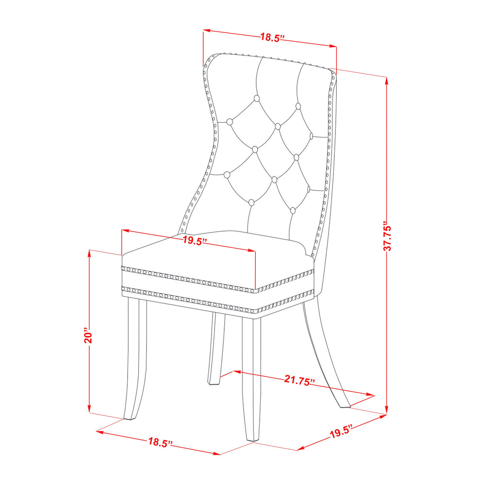 Juego de mesa de comedor de 3 piezas East West Furniture ANDA3-LWH-26 para espacios pequeños. Incluye una mesa de comedor redonda con pedestal y 2 sillas tapizadas.