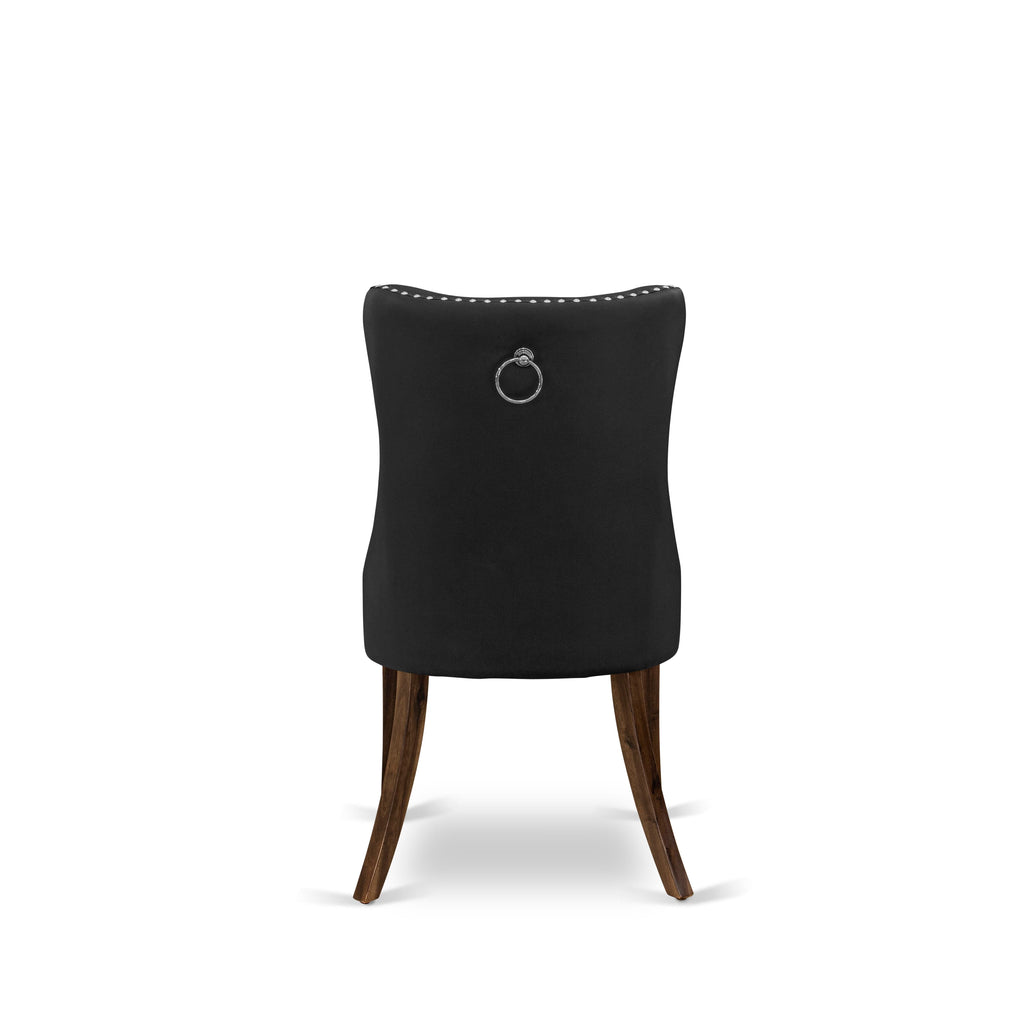 Juego de comedor extensible Luxe by East West Furniture X12DA-0C8-12-14 piezas que incluye una mesa de cocina rectangular