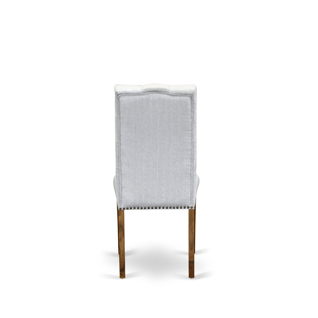 Luxe by East West Furniture X12EL-0C8-05-14 Pieces Extendable Dining Set Includes a Rectangle Kitchen Table