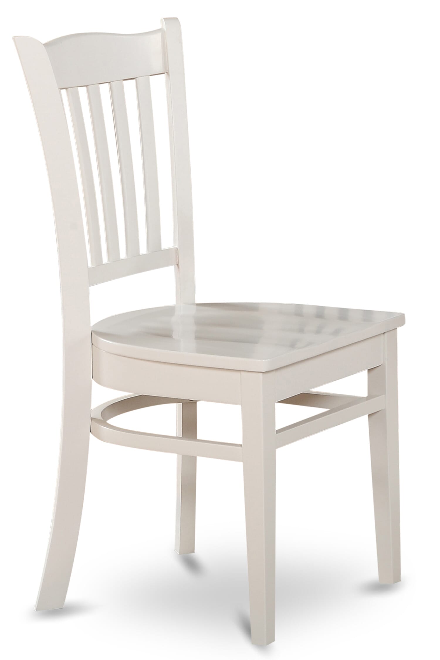 Luxe by East West Furniture 48GR5-204-W 5-Pc Dining Room Table Set Include a Dining Table with Veined Marble Pattern Tabletop and 4 Wooden Chairs, Linen white