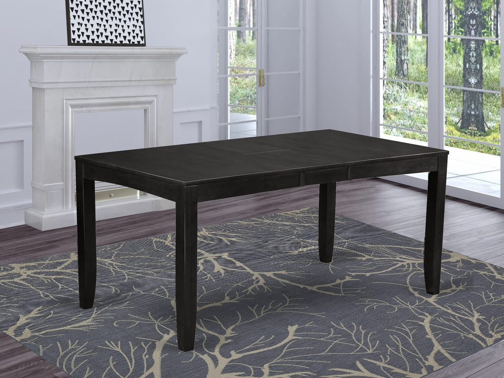 Mesa de cocina Lynfield LYT-CAP-T de East West Furniture: una mesa de comedor rectangular con superficie de hoja de mariposa
