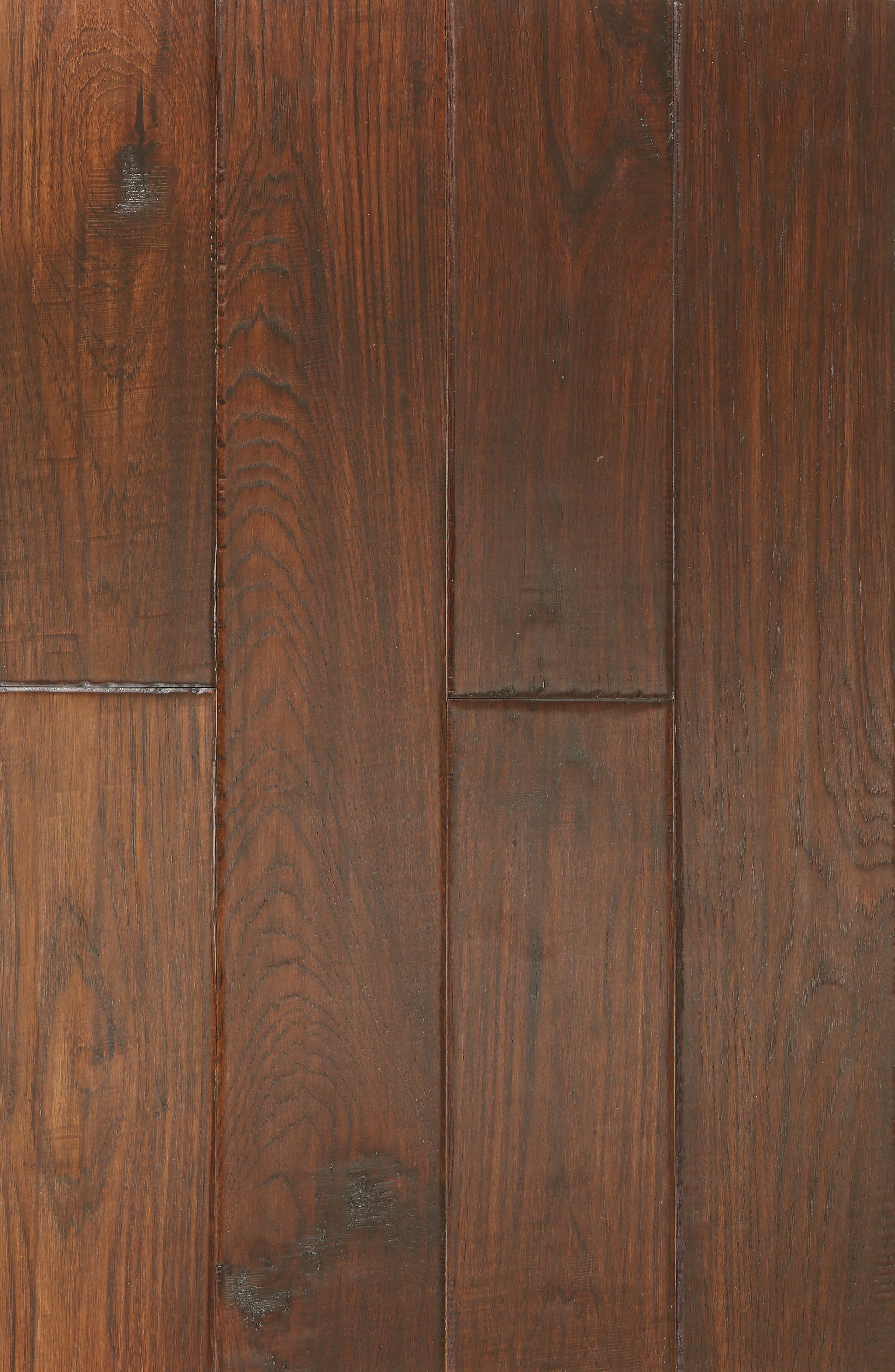 Piso de madera de ingeniería Sango Premier SP-5HH02 de East West Furniture - Roble europeo - 1/2 pulg. x 7 pulg. x longitud aleatoria, raspado a mano