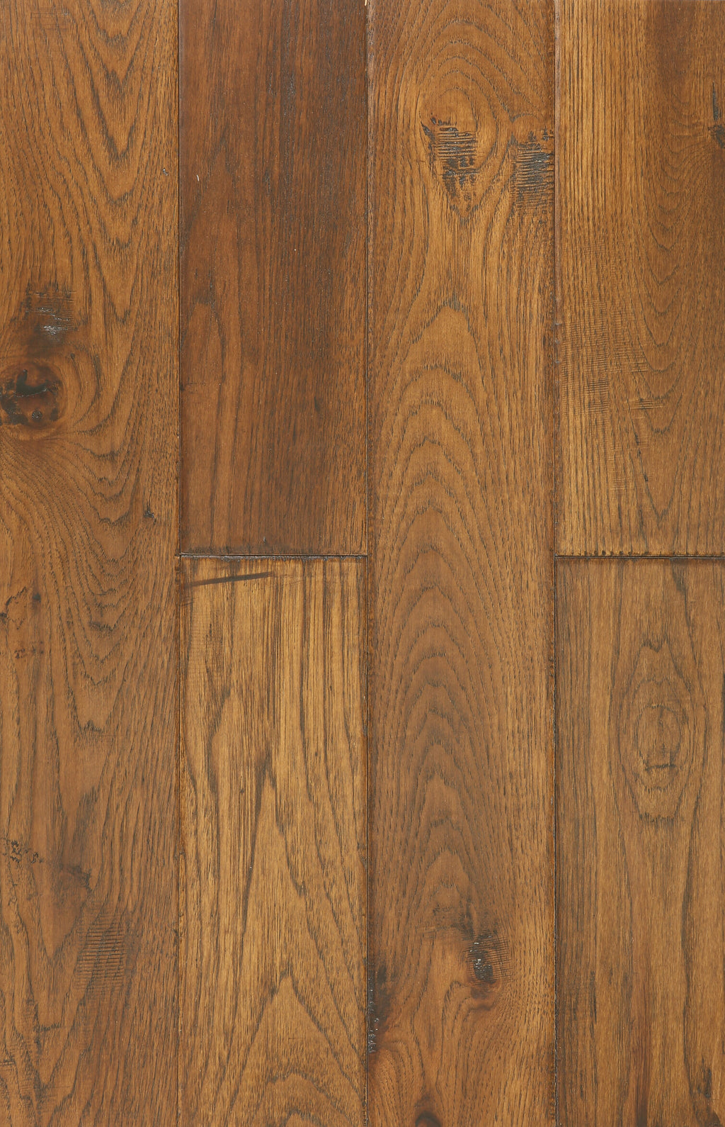 East West Furniture SP-5HH03 Sango Premier Engineered Wood Flooring - European Oak - 1/2 in x 7 in x Random Length Handscraped