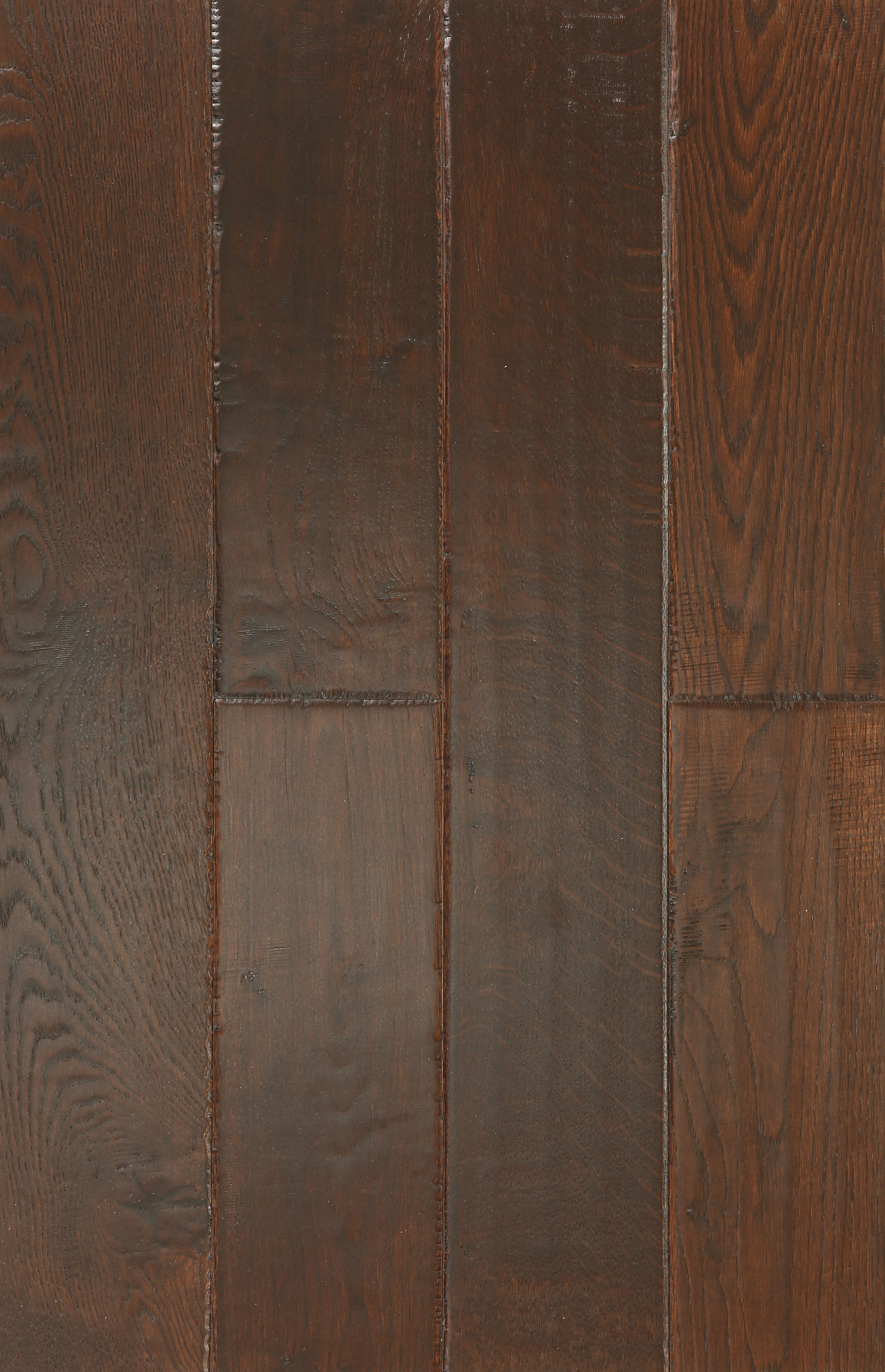 Pisos de madera de ingeniería East West Furniture SP-5OH02 Sango Premier - Roble europeo - 1/2 pulg. x 7 pulg. x largo aleatorio, raspado a mano