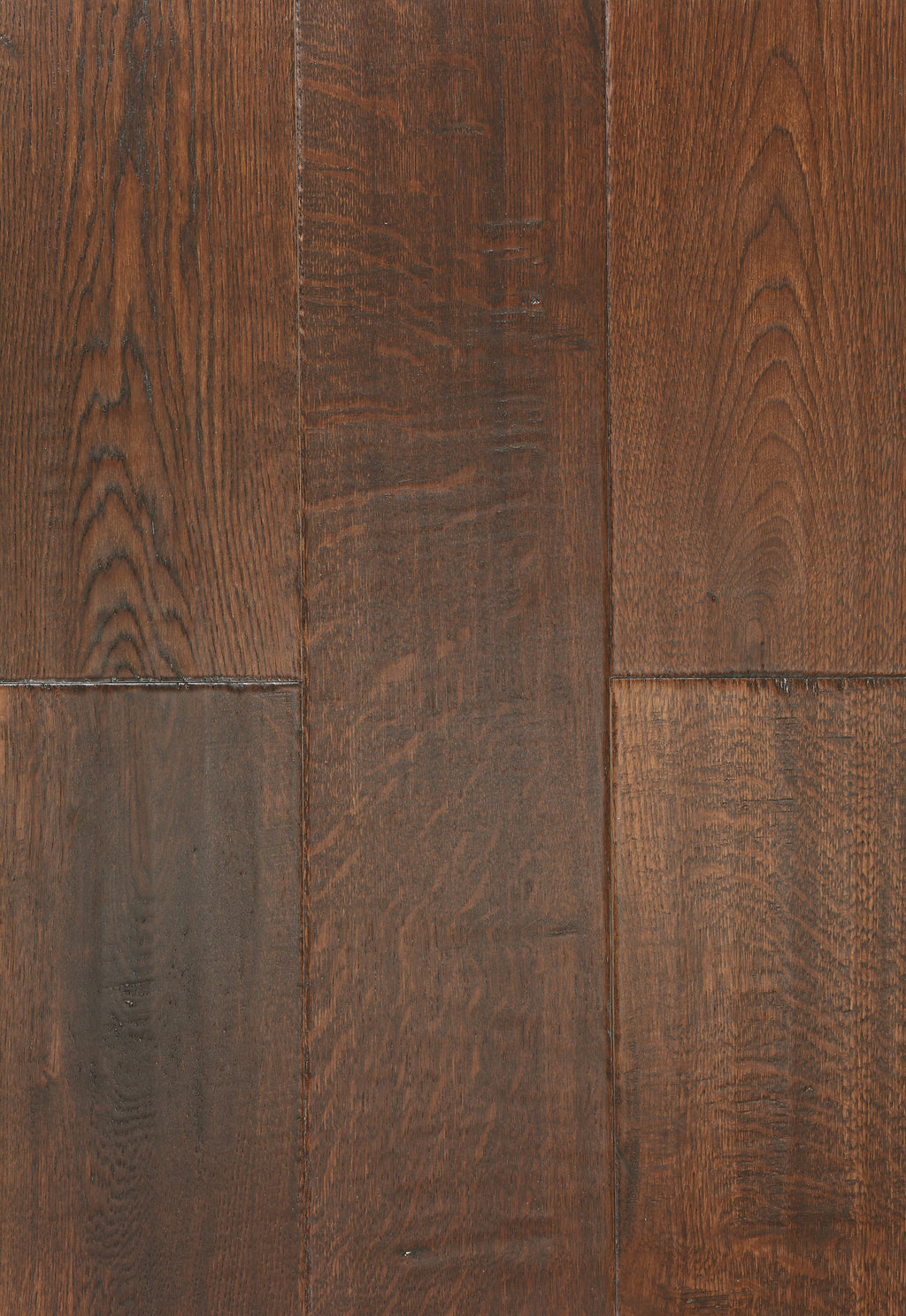East West Furniture SP-7OH01 Sango Premier Engineered Hardwood Flooring - European Oak - 1/2 in x 7 in x Random Length Handscraped