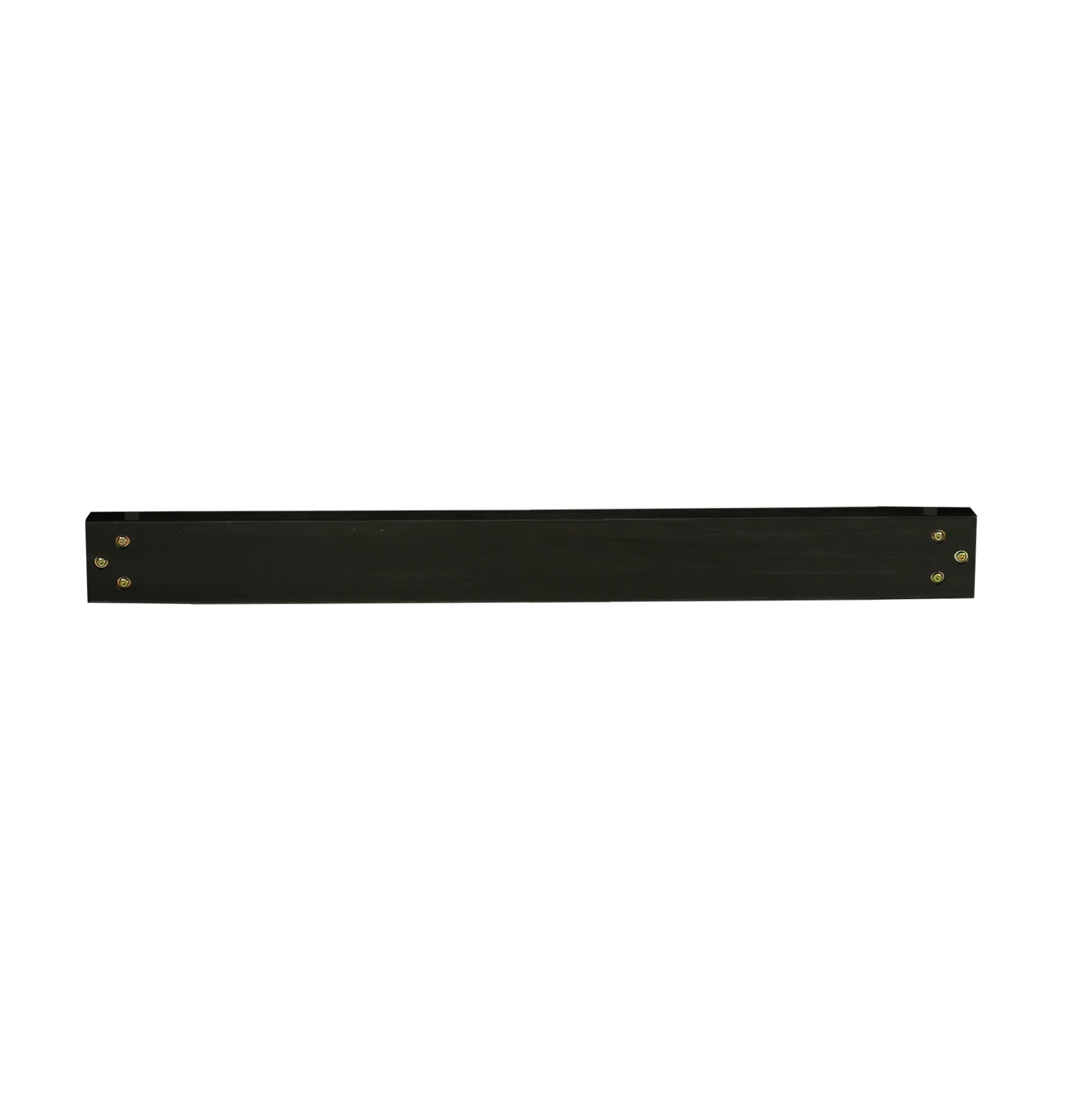V-Style 36X60 Trestle Dining Table Base Finish Wirebrushed Black