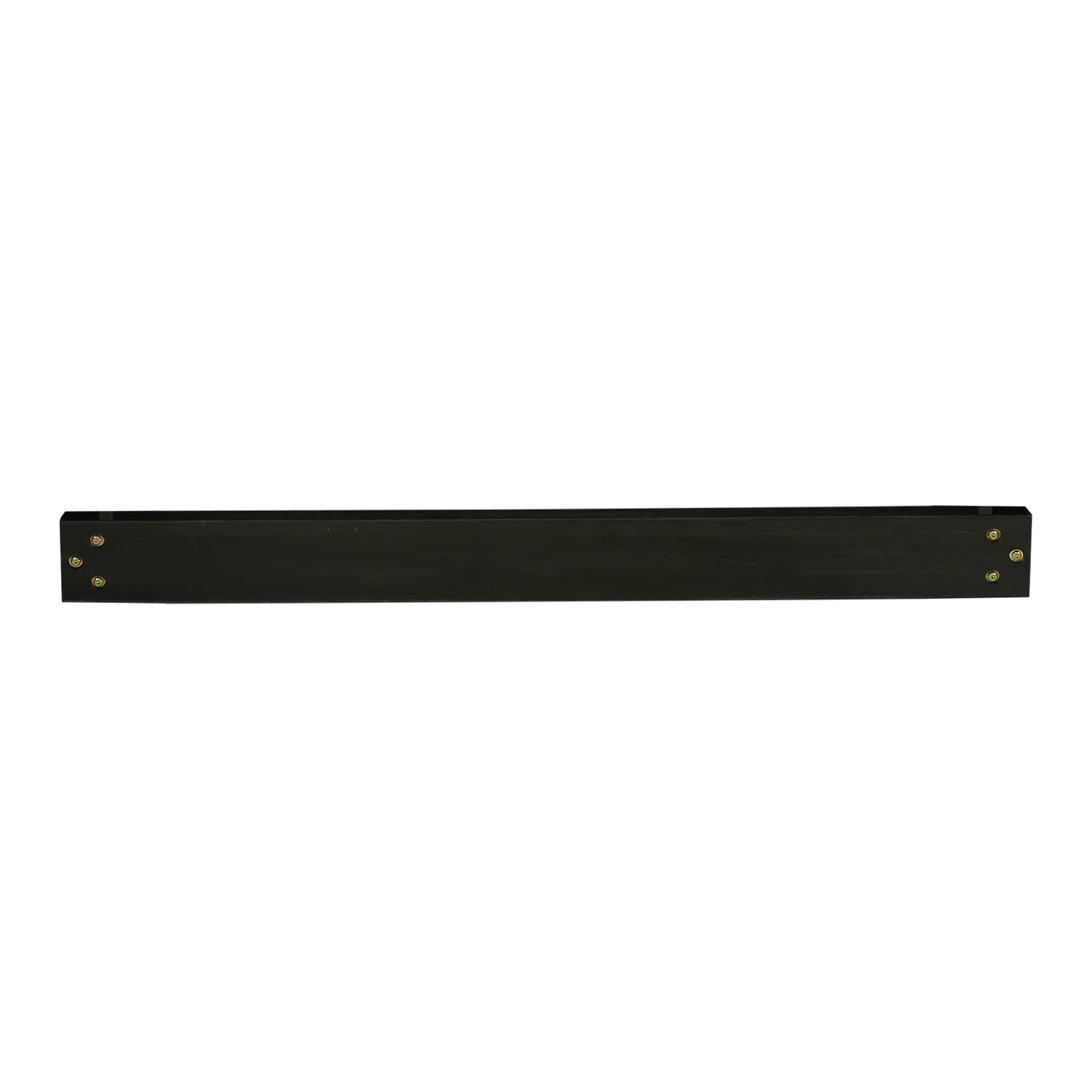 V-Style 40X72 Trestle Dining Table Base Finish Wirebrushed Black