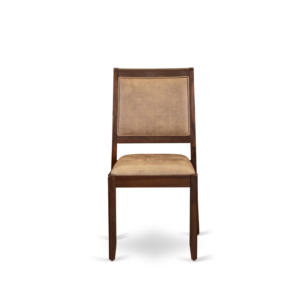 Luxe by East West Furniture X12X2-008-28 - Juego de comedor extensible de 13 piezas que incluye una mesa de cocina rectangular y 12 sillas de comedor apilables