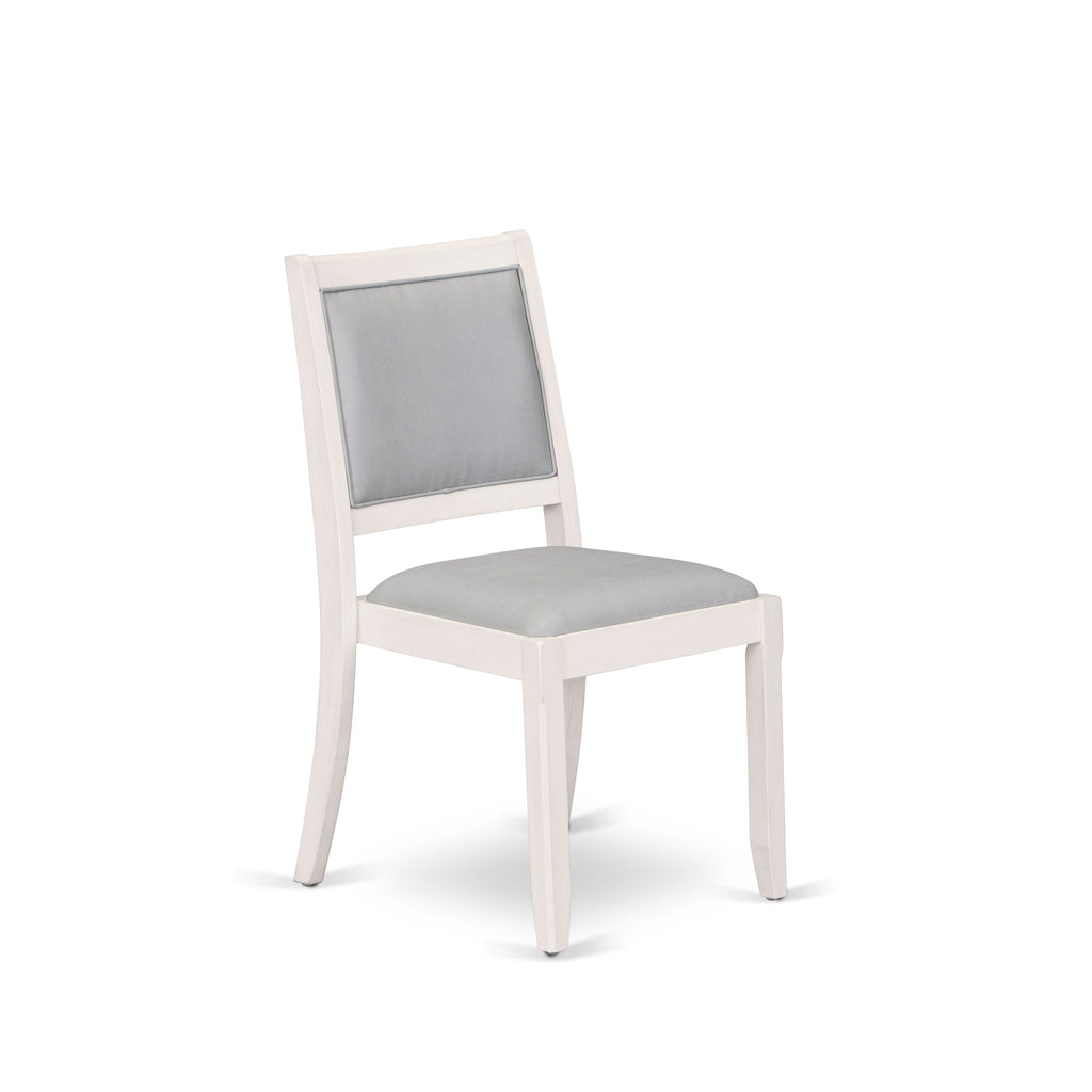 Luxe by East West Furniture X12X2-0CW-27 - Juego de comedor extensible de 14 piezas. Incluye 1 mesa de cocina rectangular.