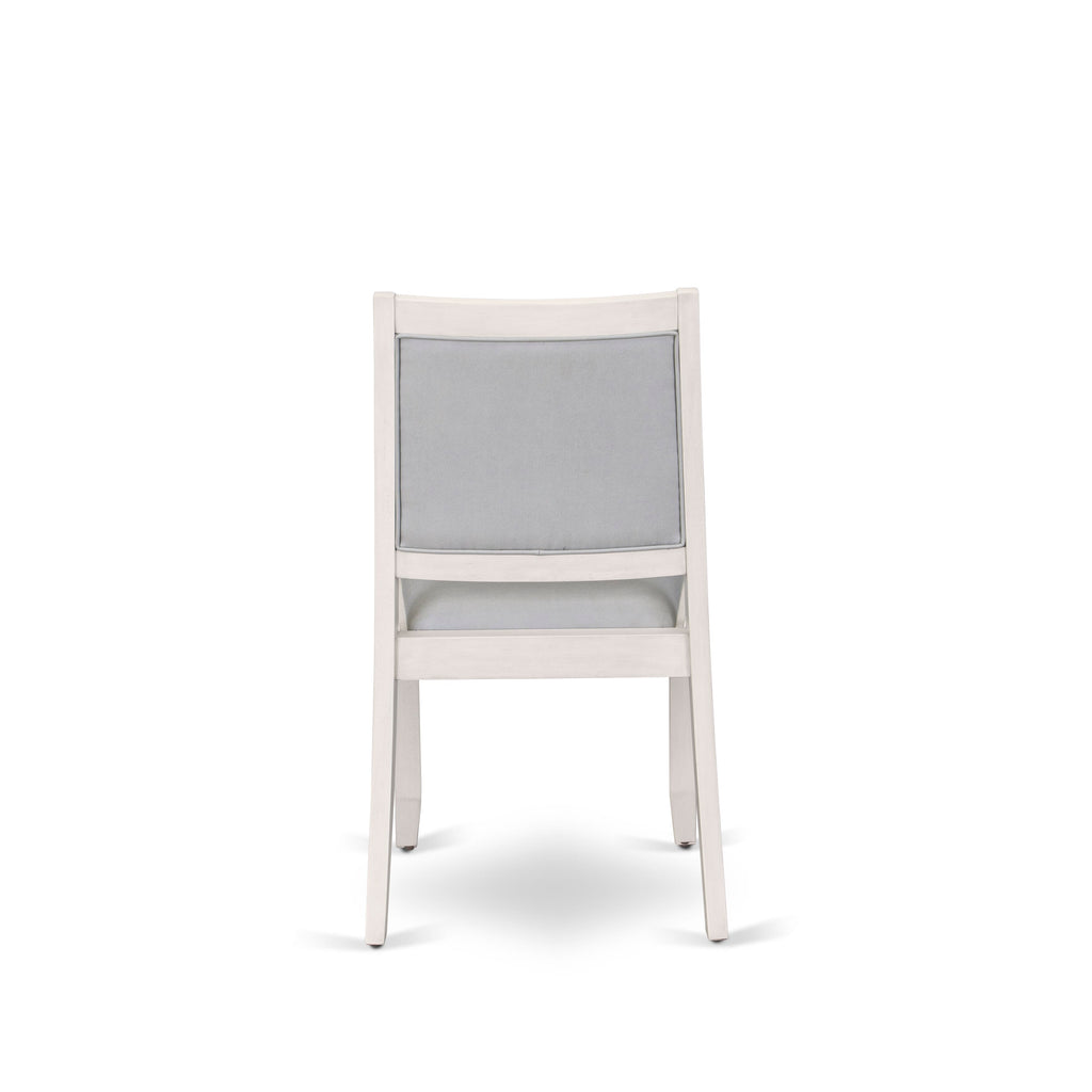Luxe by East West Furniture X12X2-0CW-27 - Juego de comedor extensible de 14 piezas. Incluye 1 mesa de cocina rectangular.