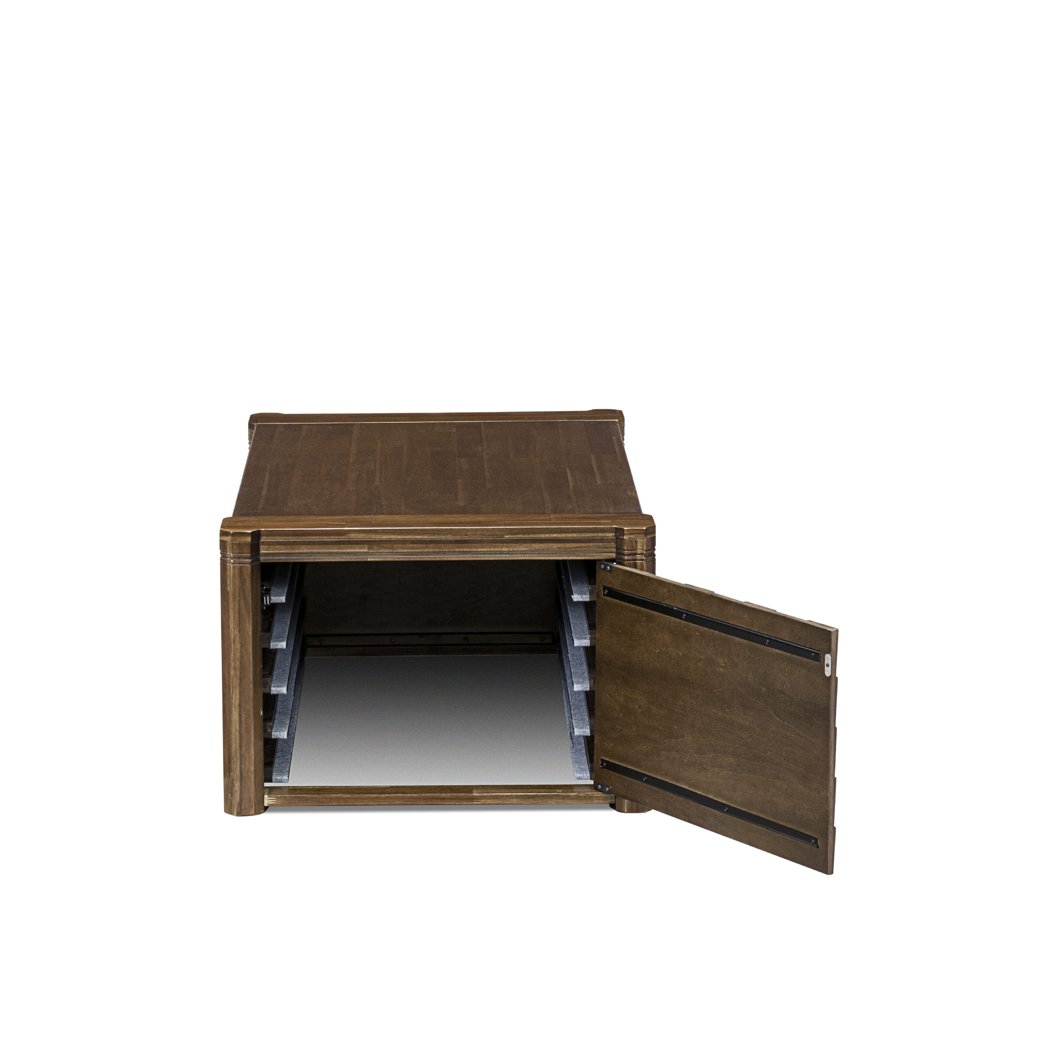 XtenCzar Coffee Table - Rectangular 42x28x19 - Antique Walnut Finish