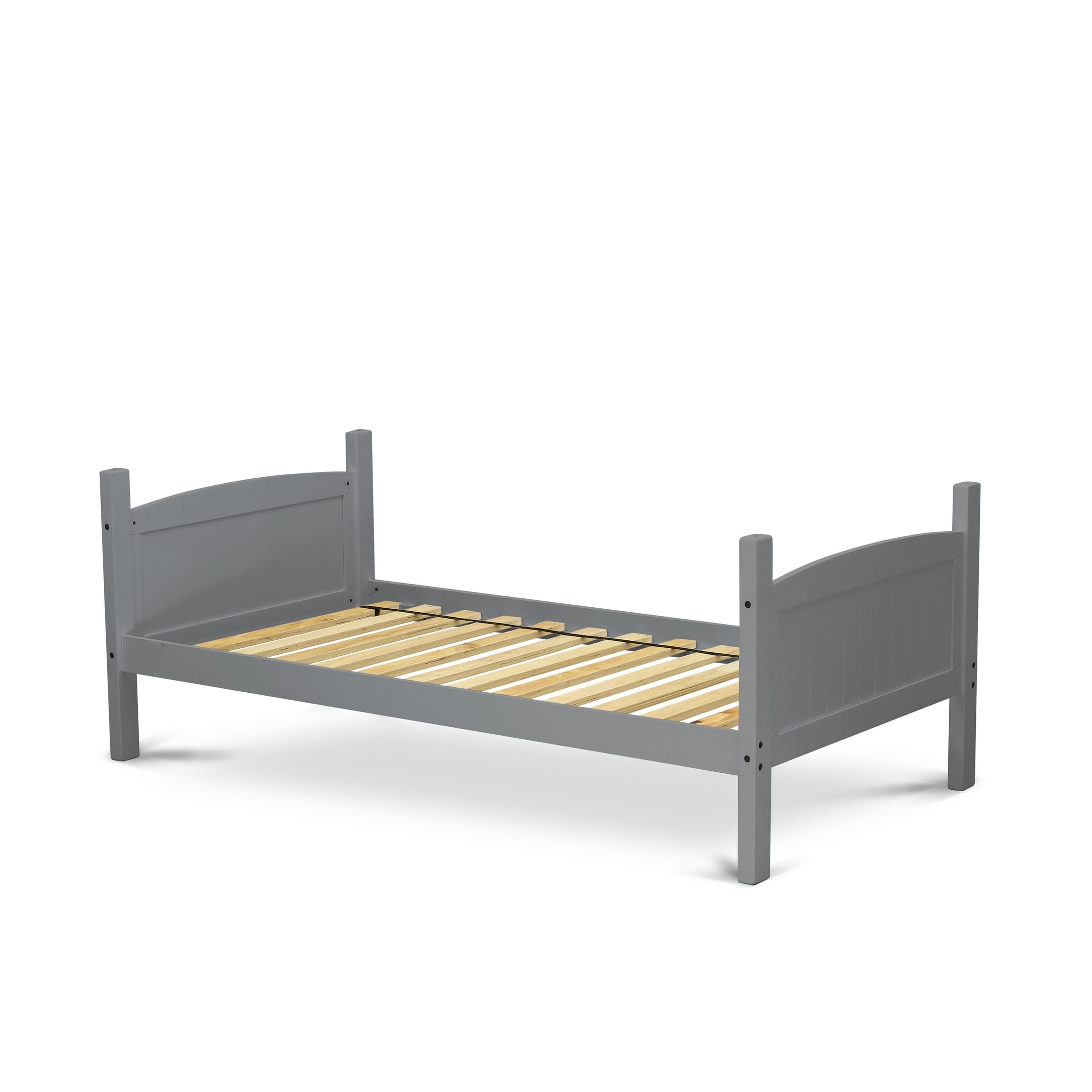 Albury Twin Bunk Bed in Gray Finish