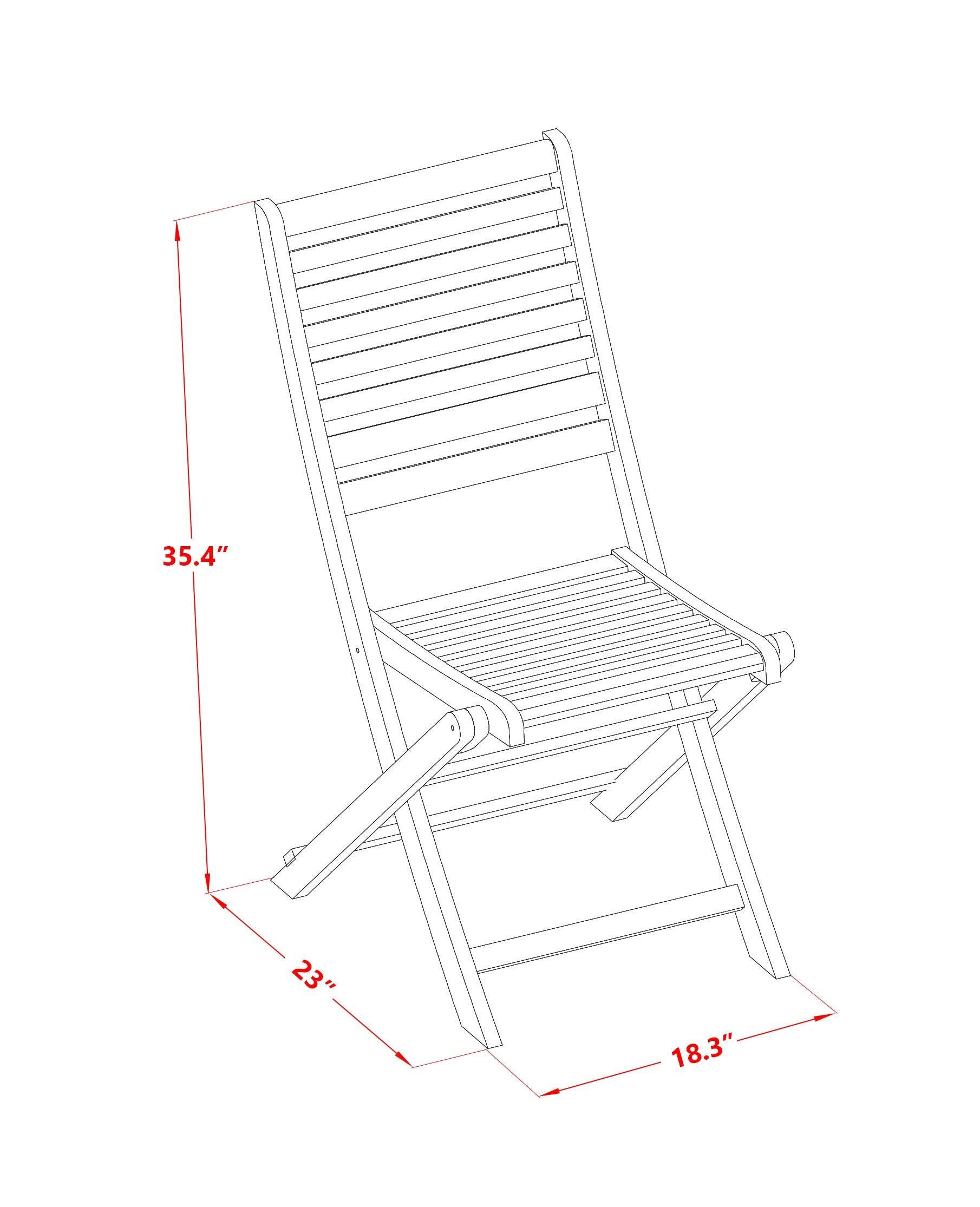 El juego de mesa de jardín para patio de 9 piezas East West Furniture BSDK9CWNA incluye una mesa de comedor ovalada de madera de acacia para exteriores y 8 sillas laterales plegables.