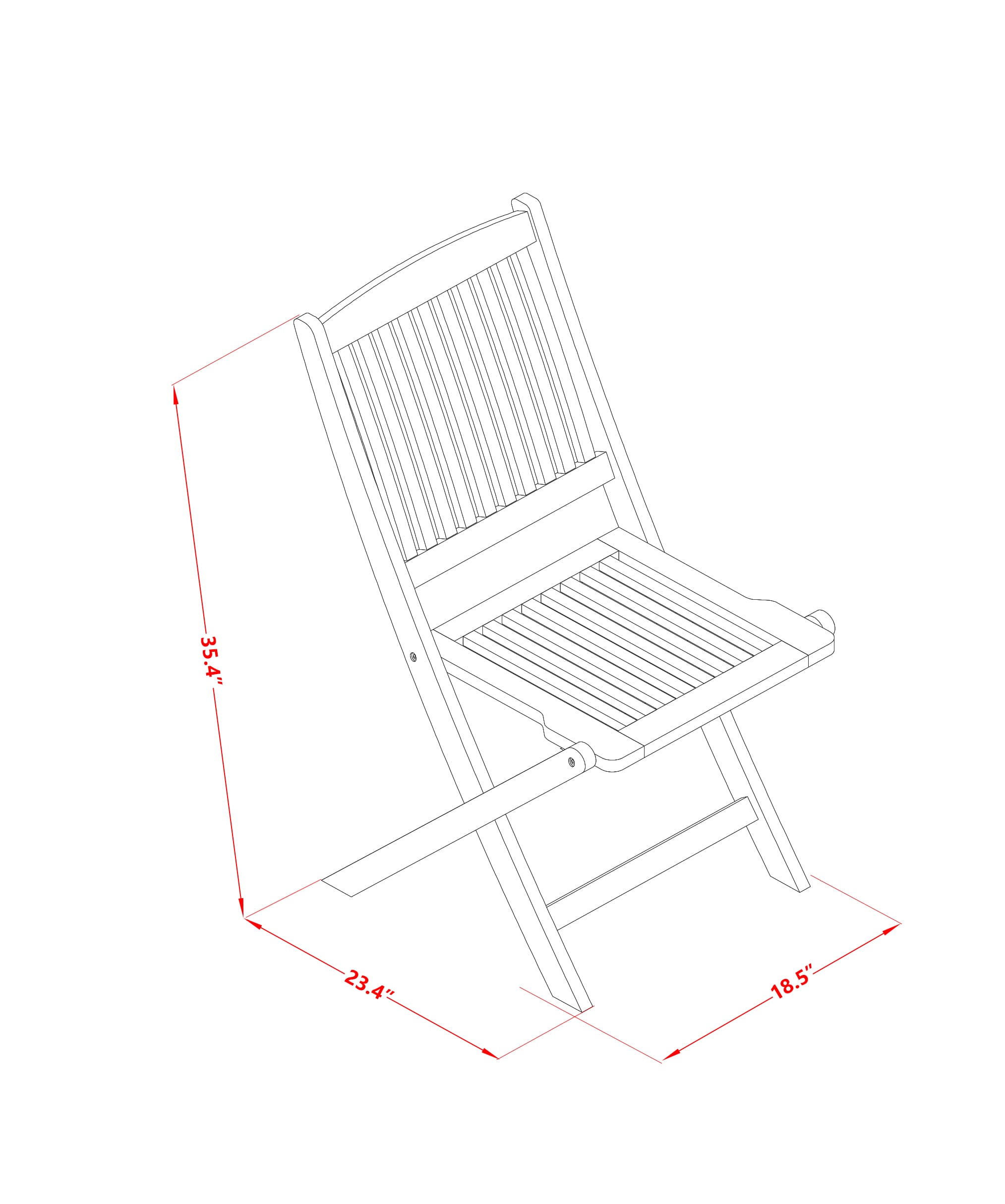 EAST WEST FURNITURE - AECM5CWNA - 5 Piece Modern Garden Set- Suitable for The Shore, Camping, Picnics - Wonderful Modern Table with 4 Arms Less Patio Chairs- Natural Oil Finish
