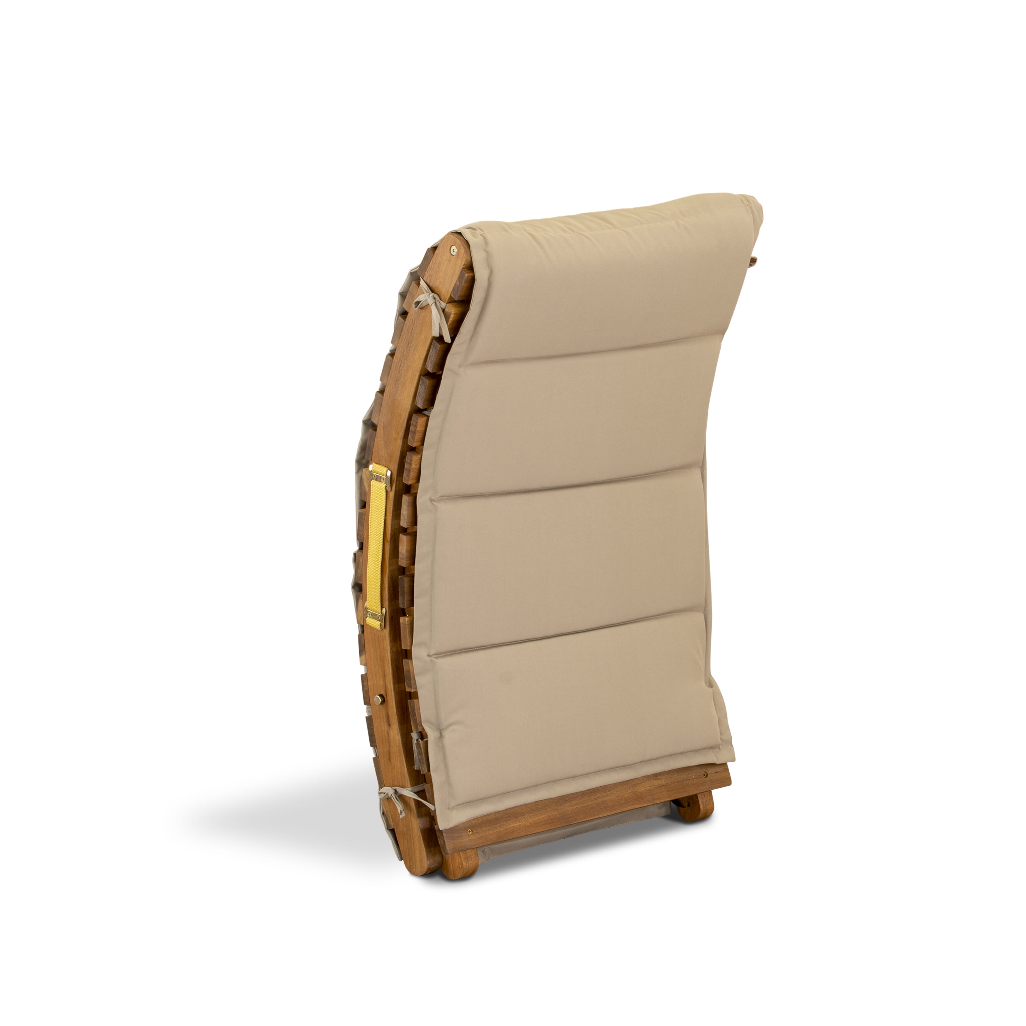 East West Furniture BHNU1NA Outdoor Patio Garden Summing Pool Outdoor Lounge Chairs - Helena Sun Lounger Chair - Natural Oil Finish