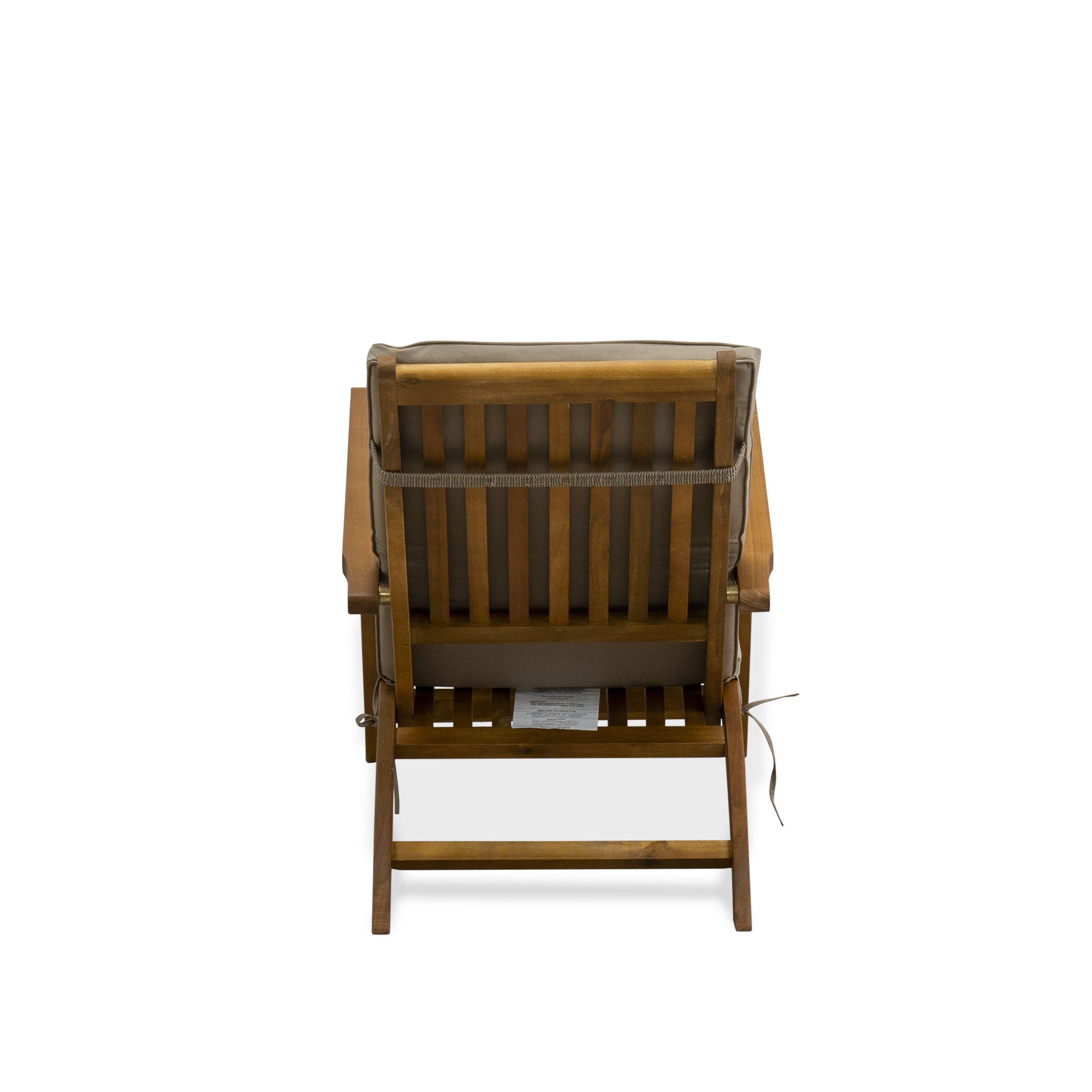 East West Furniture BSLCDNA Outdoor Patio Garden Summing Pool Beach Lounge Chairs - Salinas Deck Lounger Chairs Set of 2 - Natural Oil Finish