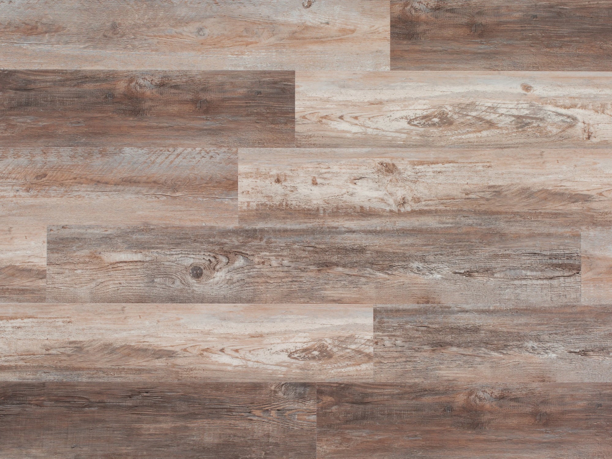 East West Furniture CA-47EC11 EVA Backing SPC Durable Flooring Planks, Taupe Gray 4mm x 7" x 48" with 20mil Wear Layer and I4F Click Lock, 30 sq ft Floor Planks/Case