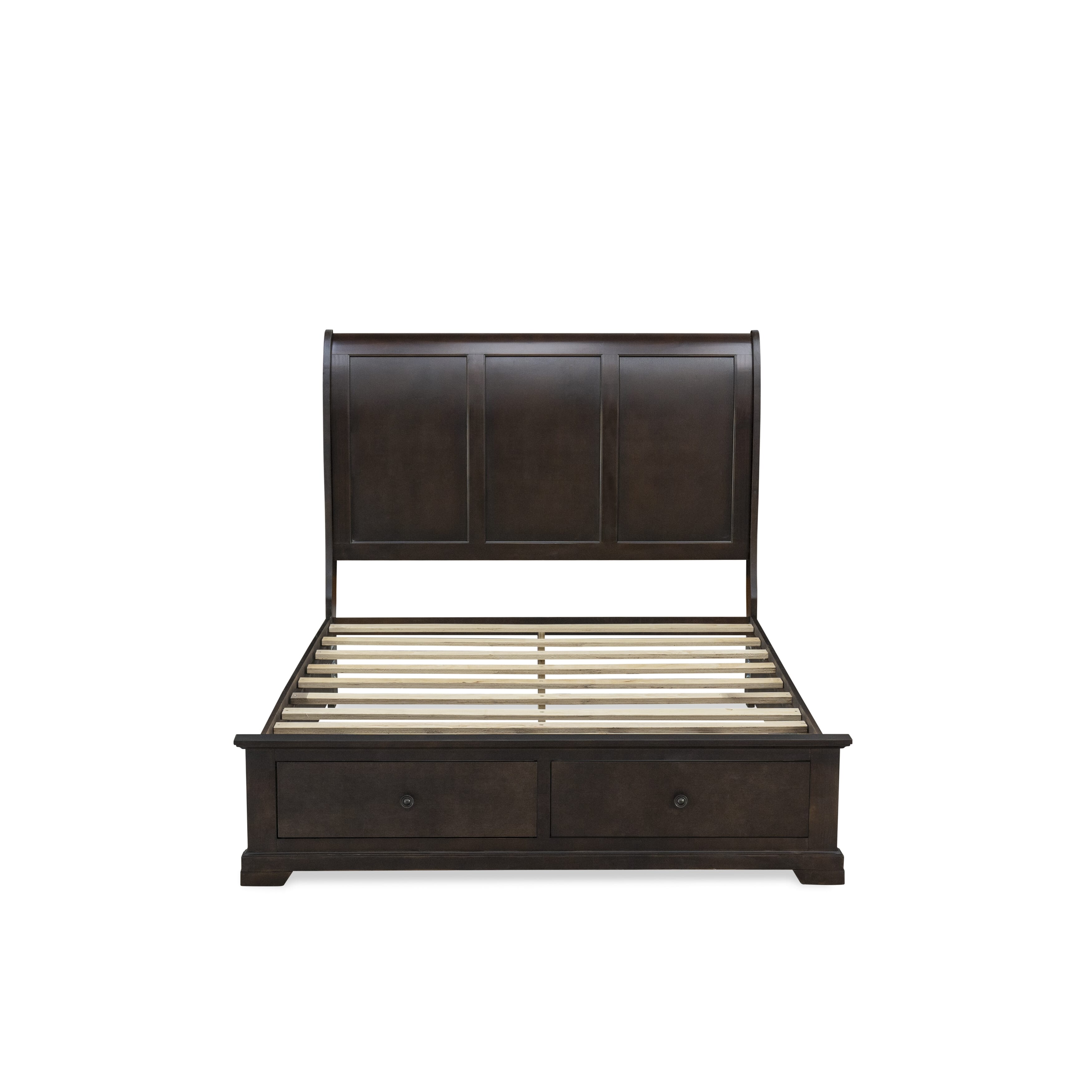 Juego de dormitorio Cordova de 6 piezas East West Furniture CO21-Q2NDMC Incluye una cama tamaño queen