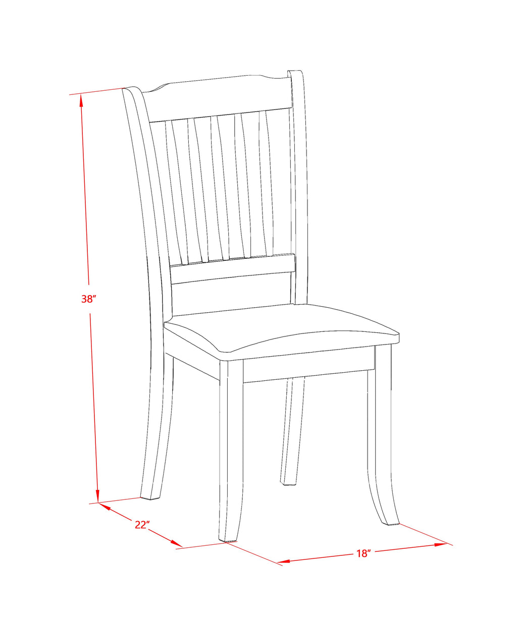 East West Furniture NODA3-LWH-W 3 Piece Kitchen Table Set for Small Spaces Contains a Rectangle Dining Room Table with Butterfly Leaf and 2 Dining Chairs