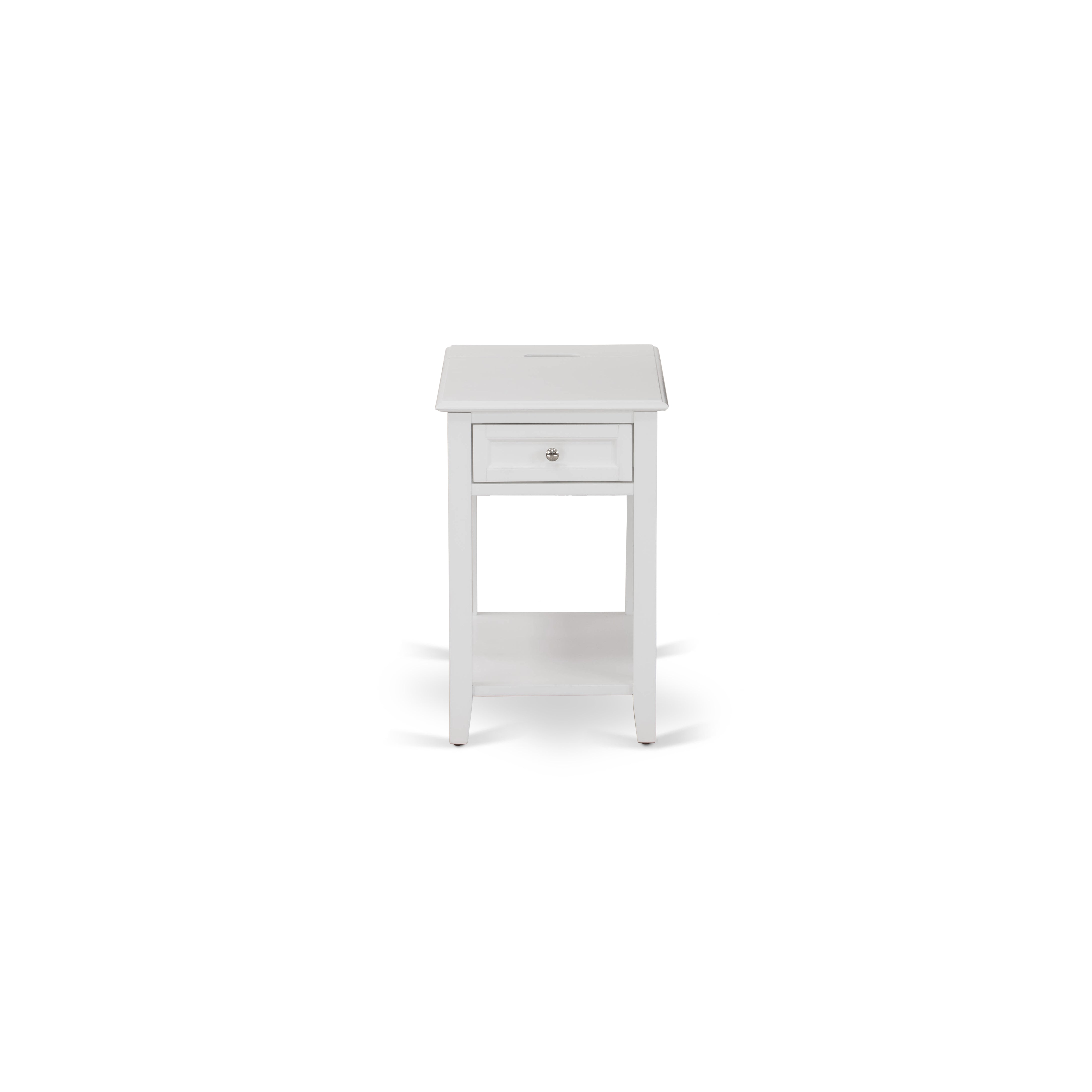 Juego de dormitorio de 3 piezas East West Furniture FN08K-2DE05 con plataforma tamaño king, con una cama tamaño king y dos mesitas de noche. Construcción robusta y confiable. Tela de lino beige niebla.