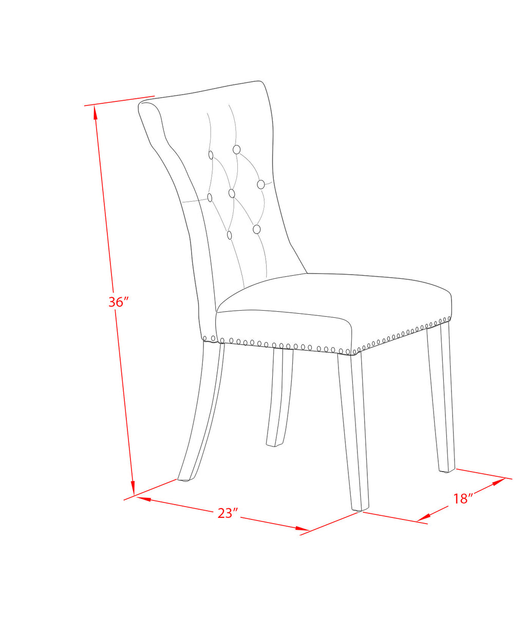 Juego de mesa de comedor de 5 piezas East West Furniture ANGA5-ANA-03 para 4 personas. Incluye una mesa de cocina redonda con pedestal y 4 sillas Parson tapizadas en tela de lino marrón.