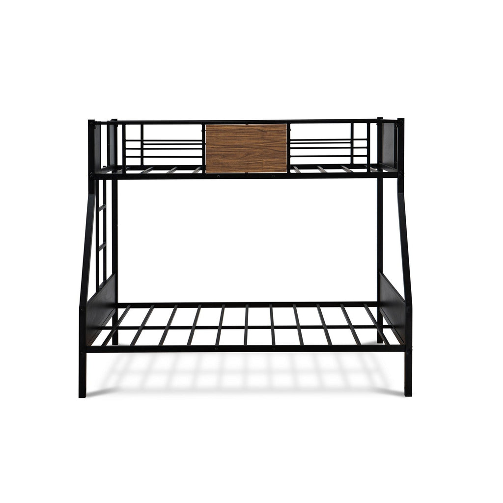 Jackson Full Twin Bunk Bed in powder coating White color
