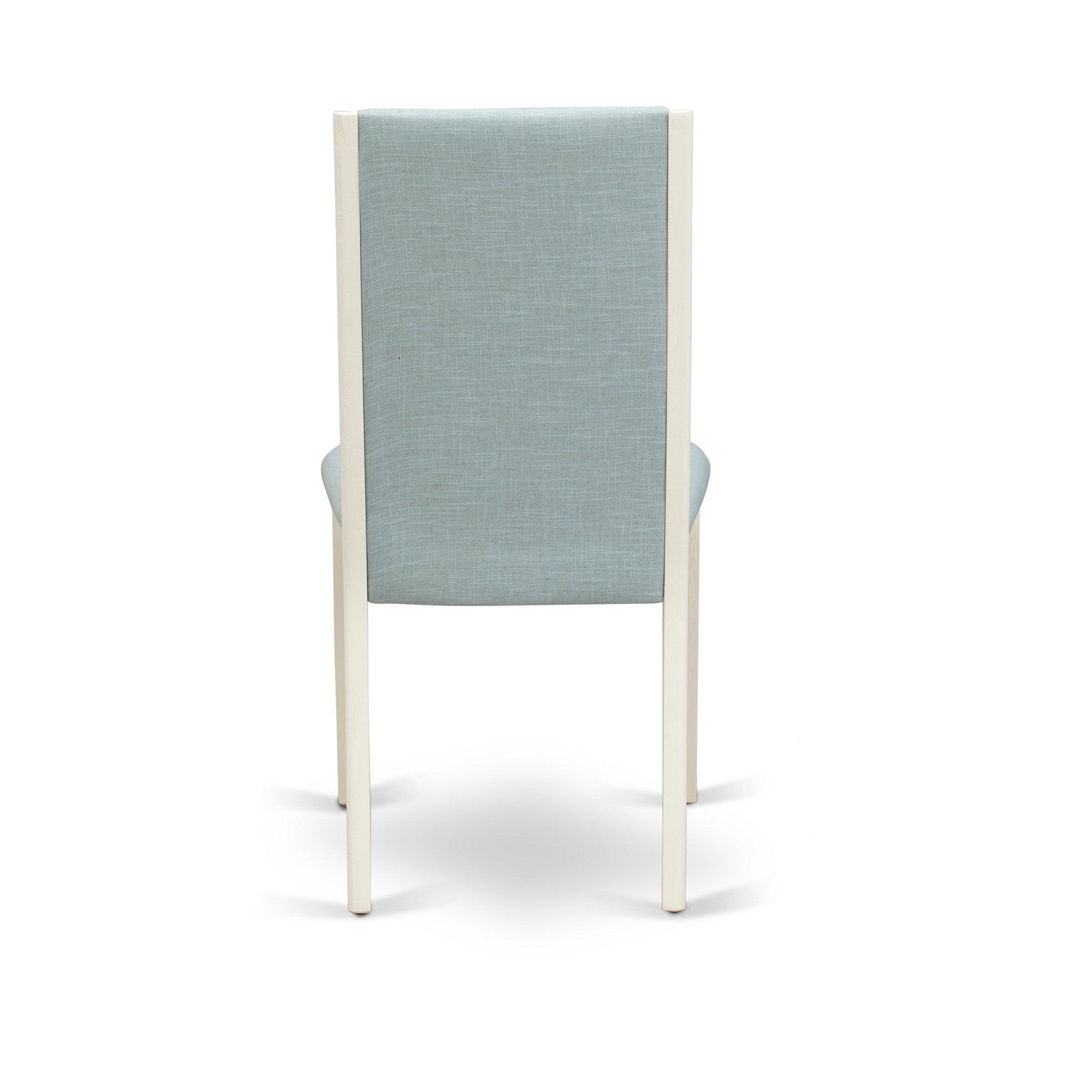 Sillas de cocina Lancy Parson de East West Furniture LAP0T15 - Sillas de comedor tapizadas en tela de lino azul cielo