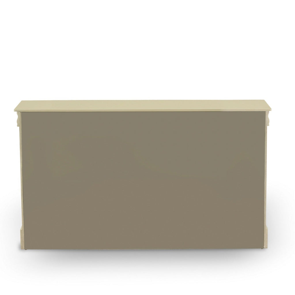 LP04-QDM000 Louis Philippe 3 Piece Queen Size Bedroom Set in Metallic Gold Finish with Queen Bed