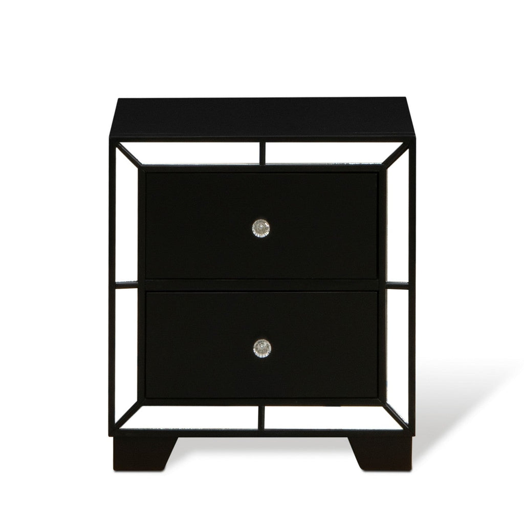 NE11-Q2N00C 4-PC Nella Queen Bedroom Set with Button Tufted Queen Frame