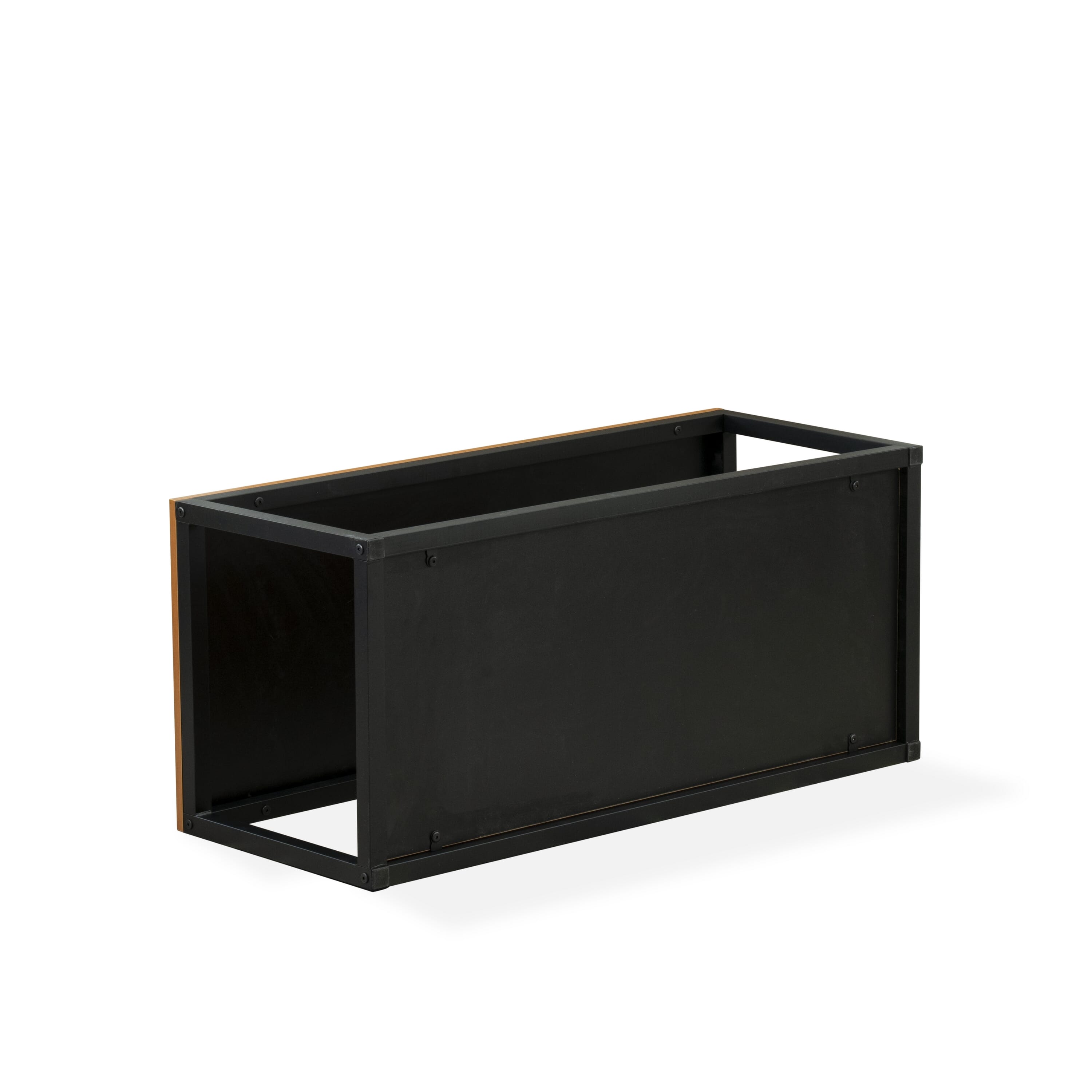 Mesa de centro Norwich NWCTB01 de East West Furniture: mesa auxiliar rectangular moderna de mediados de siglo con dos niveles para dormitorio