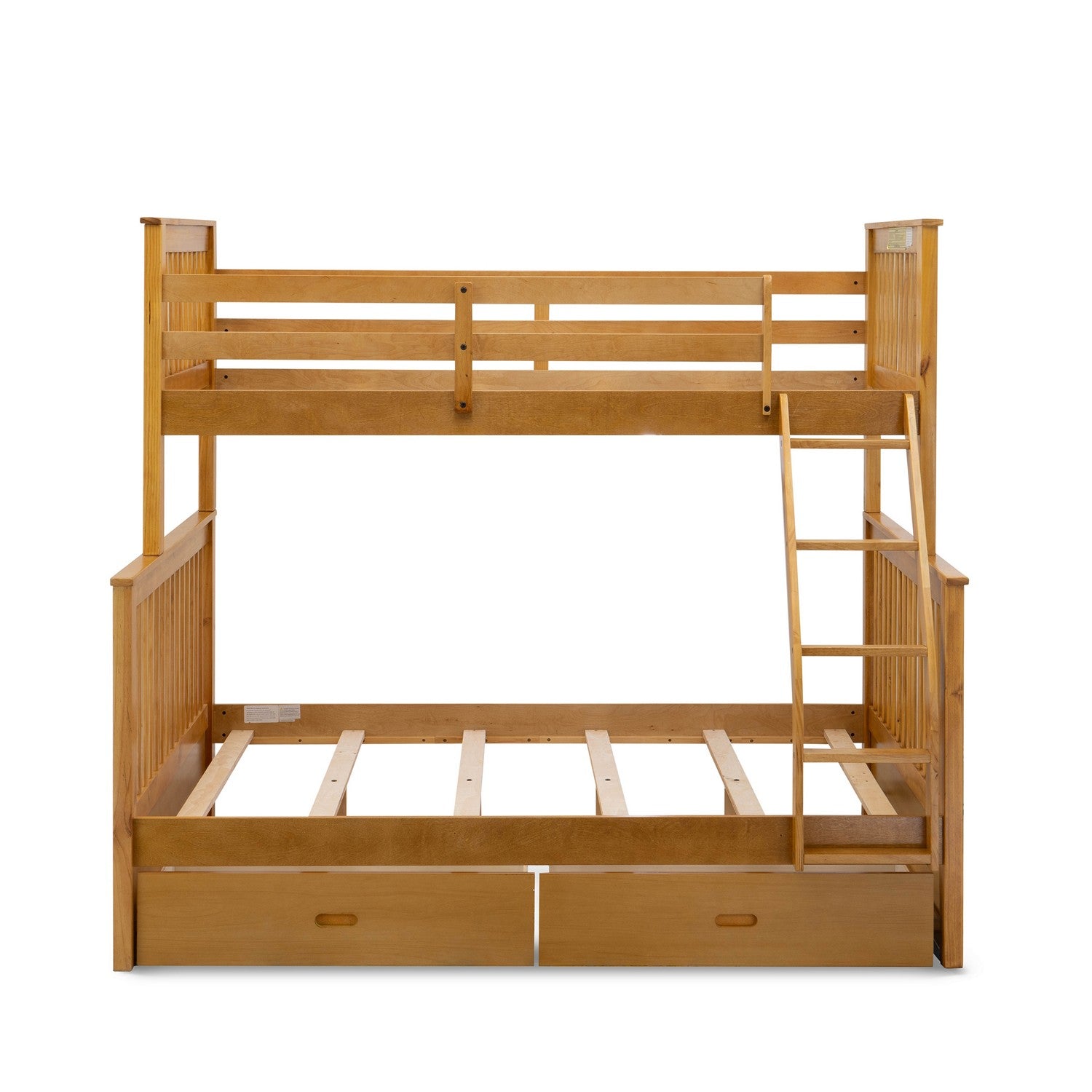 East West Furniture ODB-09-WA Hermosa cama individual para niños (dos camas separadas)