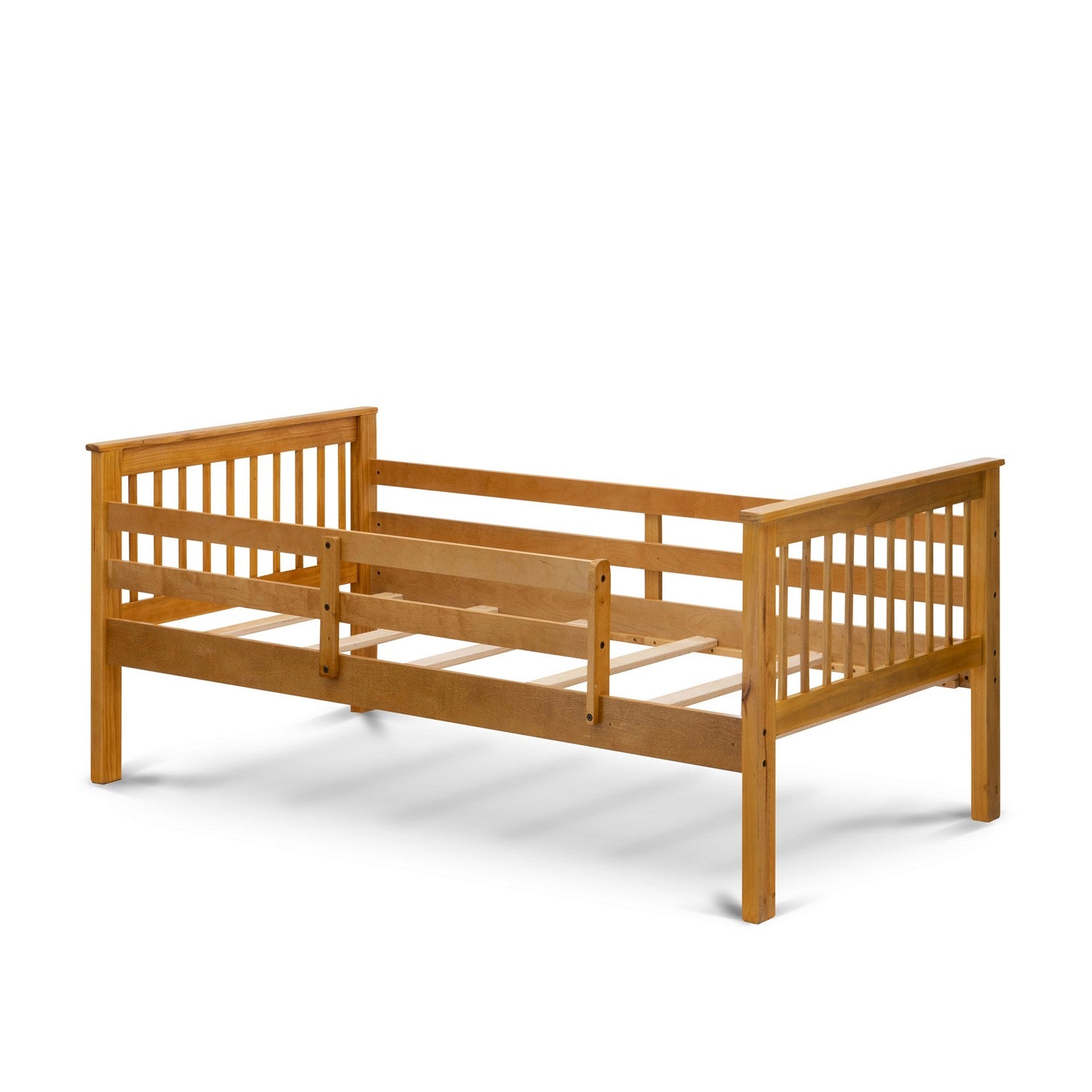 Odessa Twin & Full Bunk Bed in Natural Oak Finish